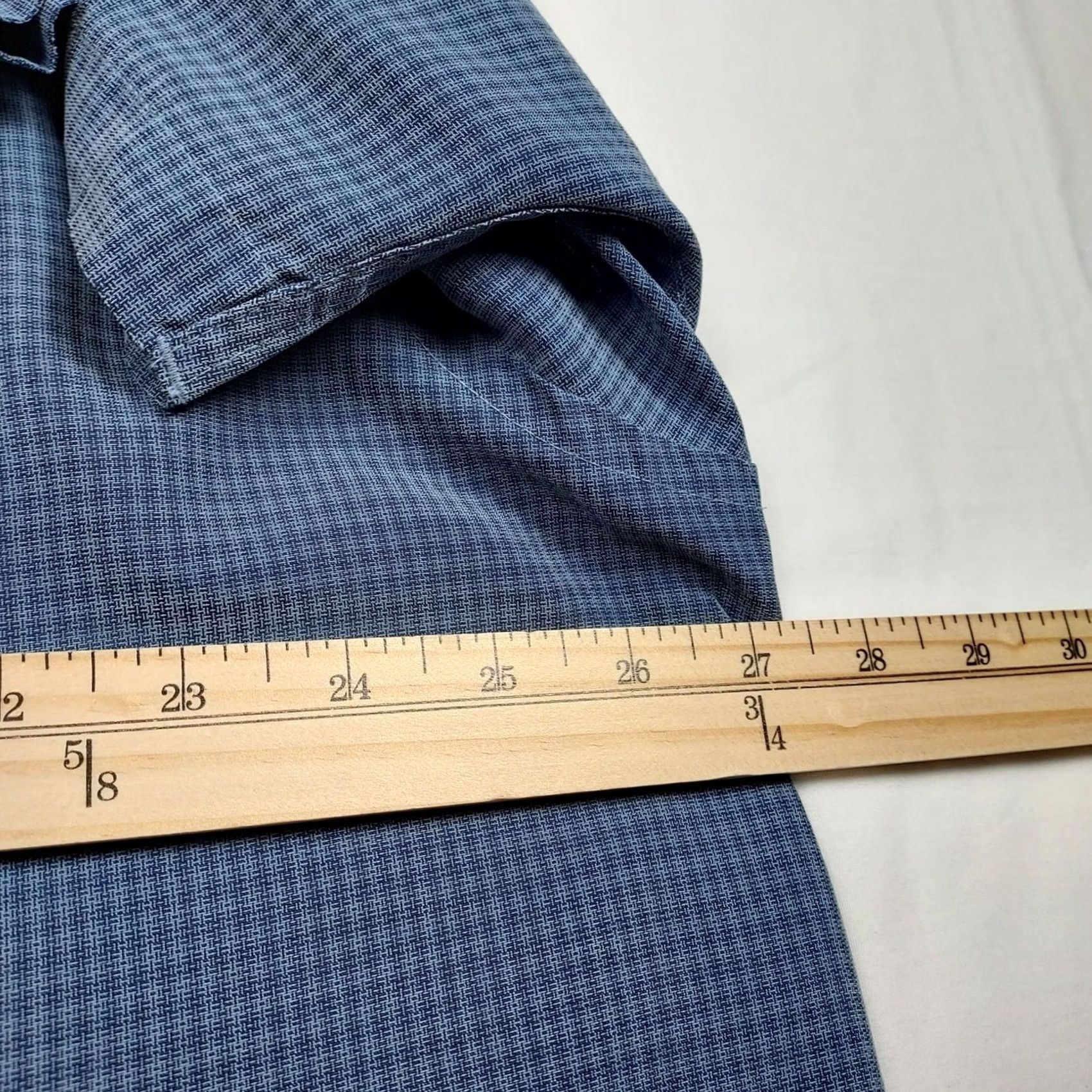 Vintage VINTAGE? No — Brandini Le Collezioni Men’s Casual Button-Down Shirt XXL Blue Gingham Rayon Shirt Men 2XL Blue Gingham Casual Button-Up Shirt Size US XXL / EU 58 / 5 - 6 Thumbnail