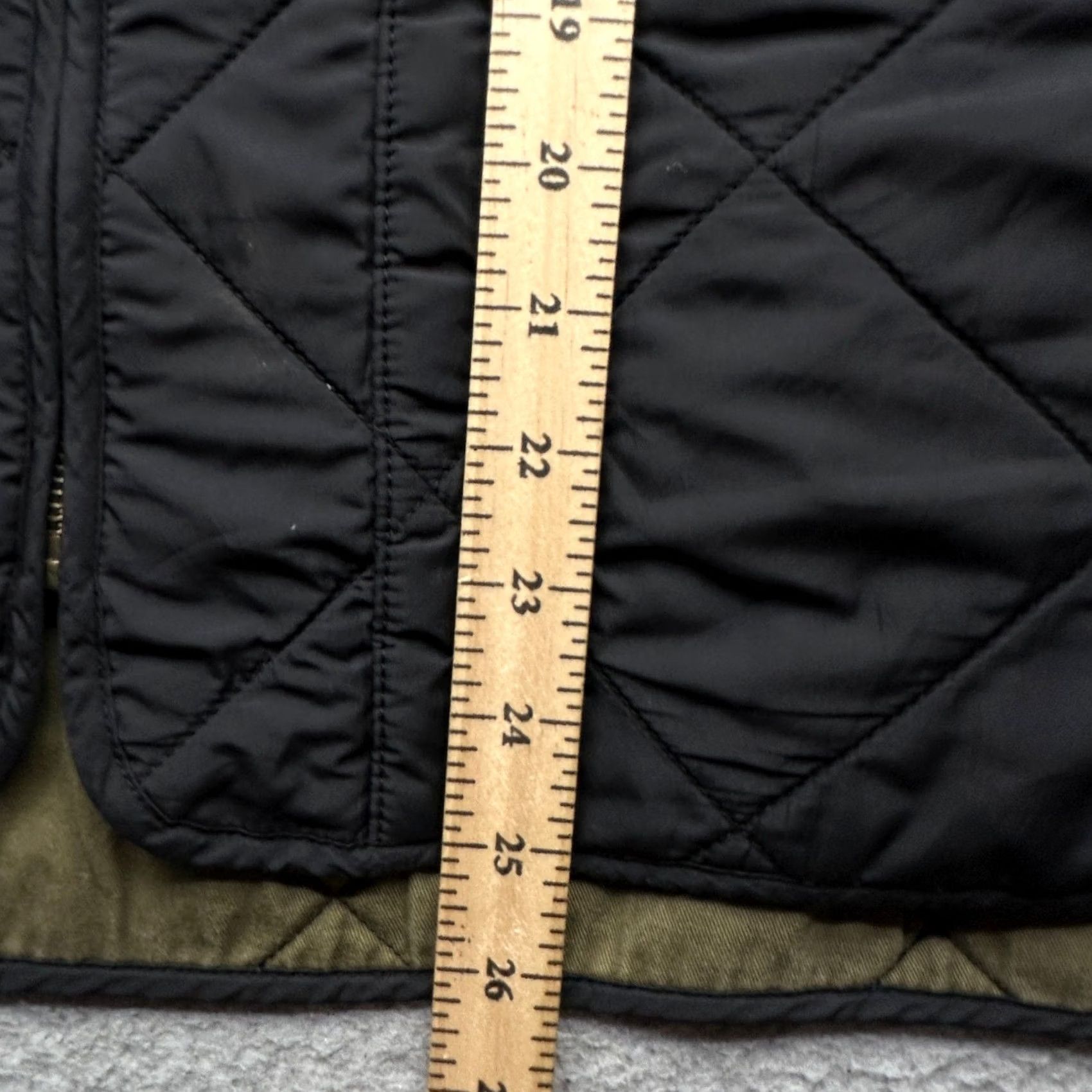 J.Crew J.CREW Walker Vest Quilted Full Zip Mens Large Navy Blue Black Green 47752 Size US L / EU 52-54 / 3 - 5 Thumbnail