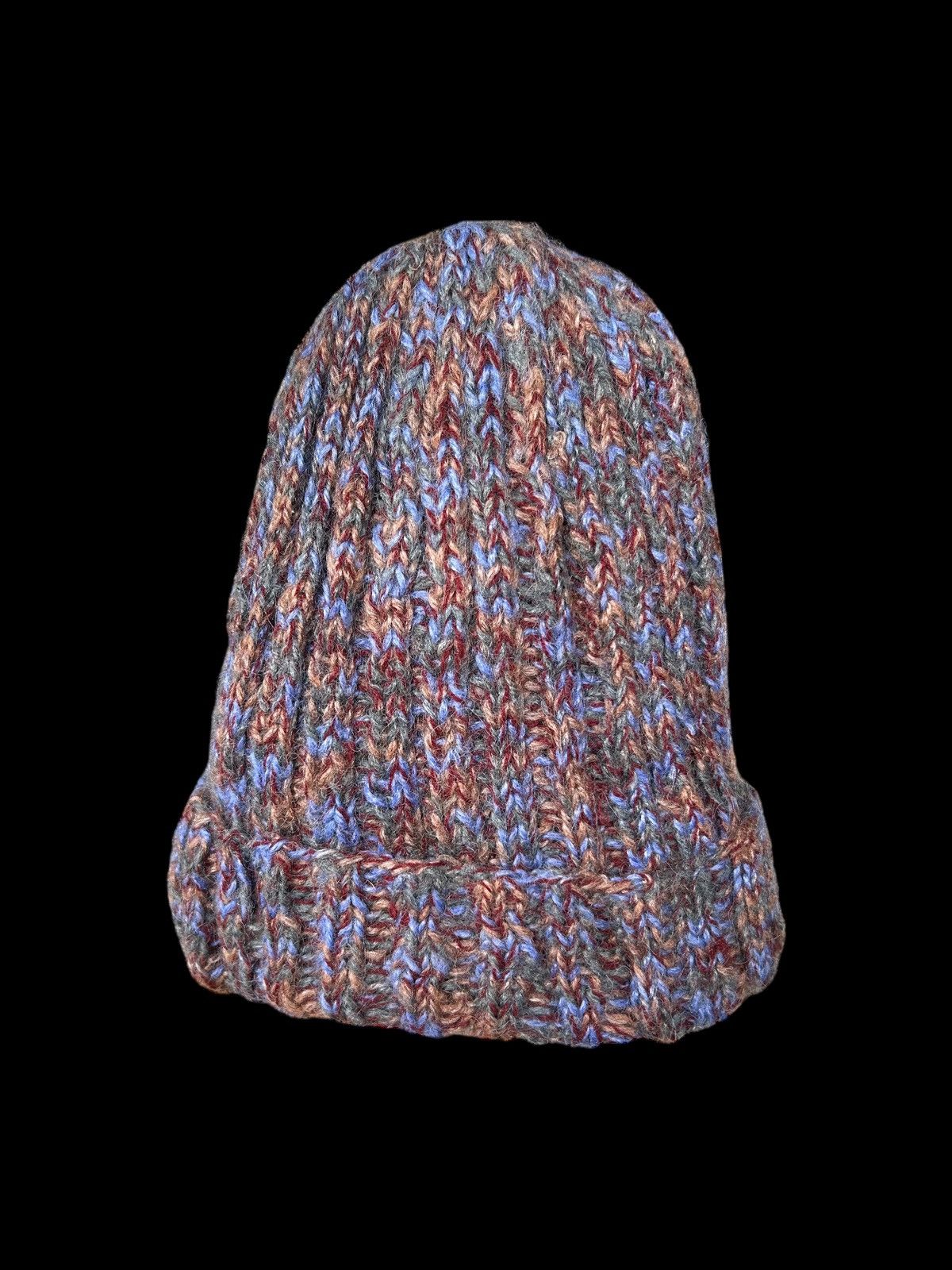 Japanese Brand × Kapital × Vintage Crochet Knitted handmade Beanie Hats Rare☠️☠️ Size ONE SIZE - 1 Thumbnail