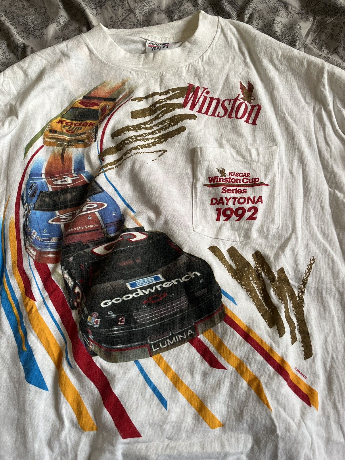 Daytona × NASCAR × Vintage Vintage 1992 Nascar Winston cup series Daytona LS Size US XL / EU 56 / 4 - 9 Thumbnail