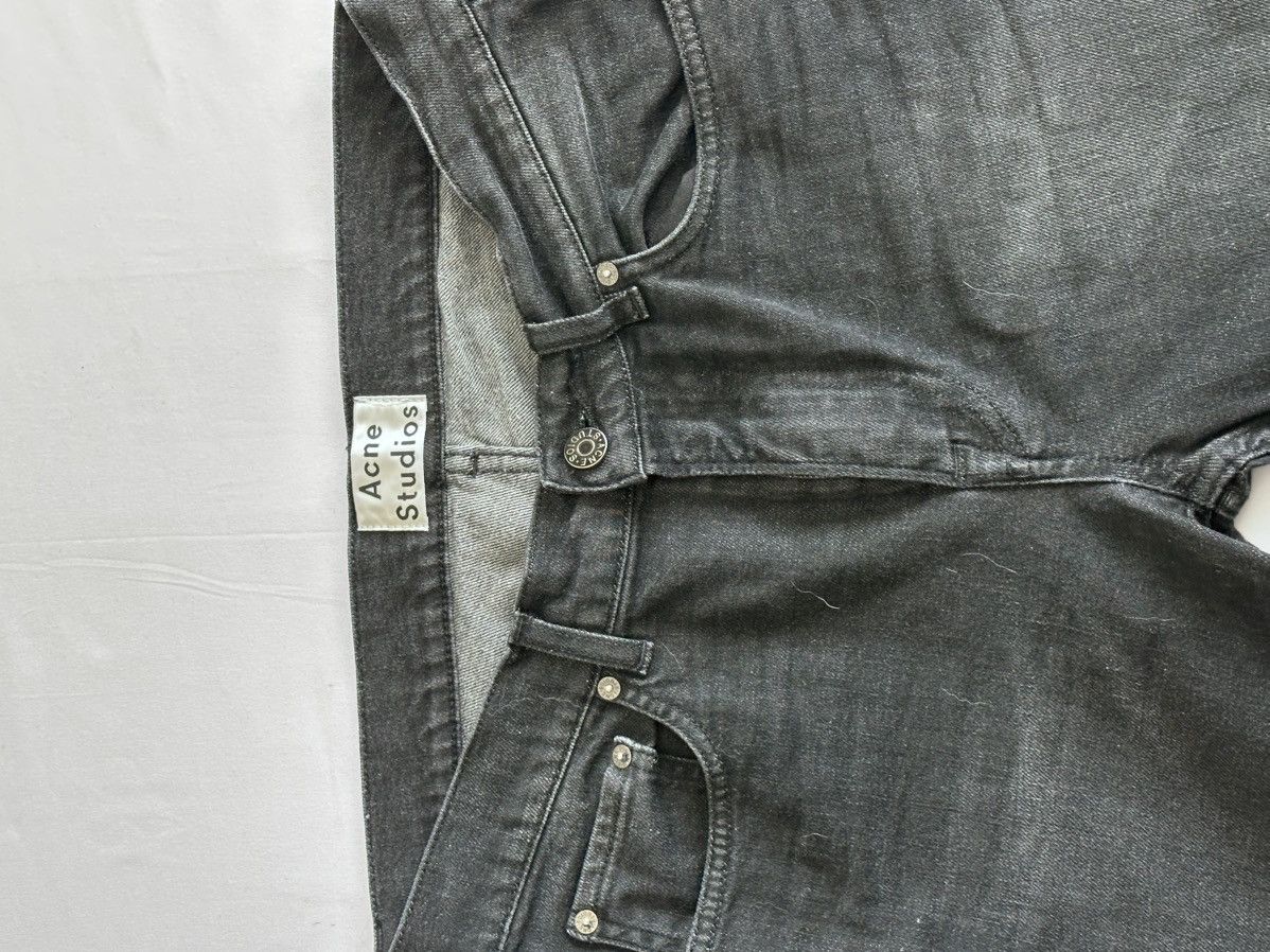 Acne Studios Acne Studios Jeans - ACE DAMAGE Black - 31/32 Size US 31 - 3 Thumbnail
