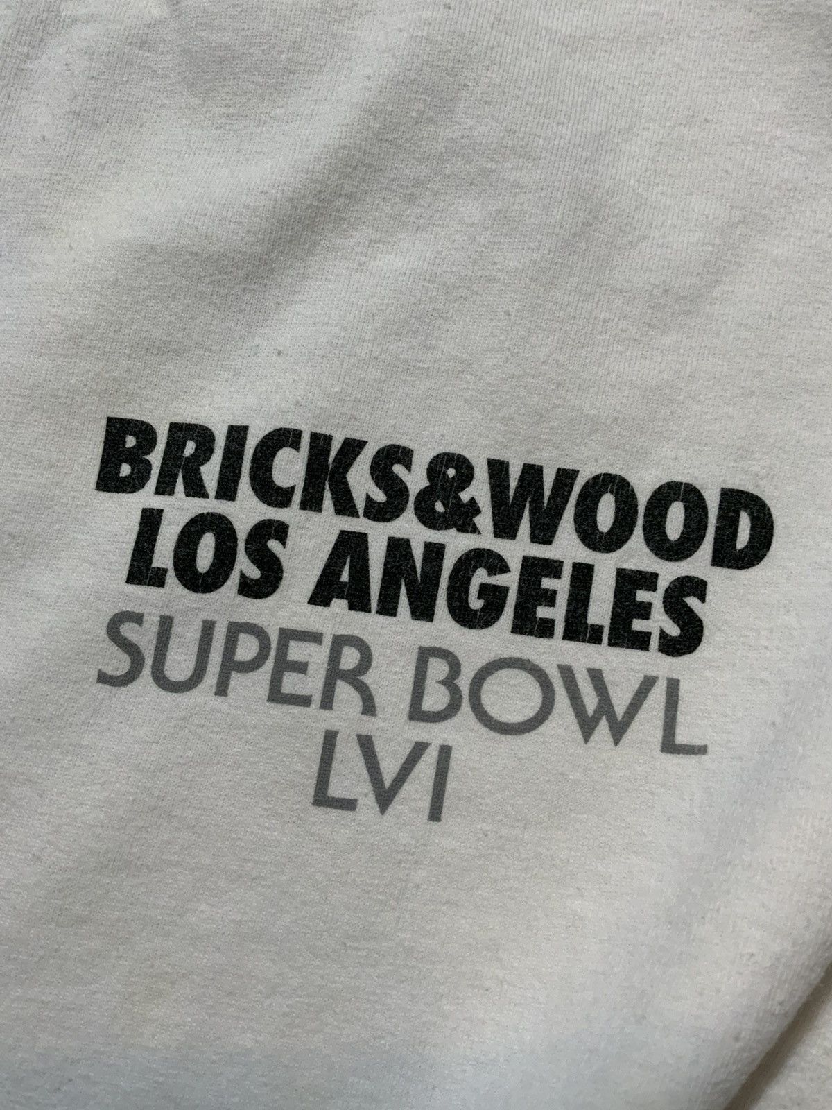 Other Bricks & Wood Los Angeles Super Bowl LVI Football T-Shirt Size US XXL / EU 58 / 5 - 10 Thumbnail