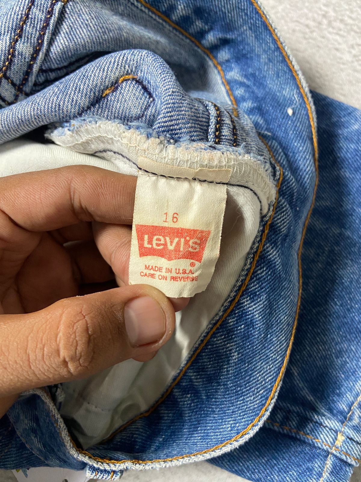 Levi's Vintage 80'S levis 505 jeans Size US 30 / EU 46 - 3 Thumbnail