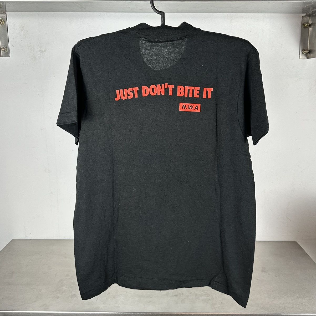 Rap Tees Vintage 1990 NWA Just Don’t Bite It Ruthless Records T-shirt Size US L / EU 52-54 / 3 - 2 Thumbnail
