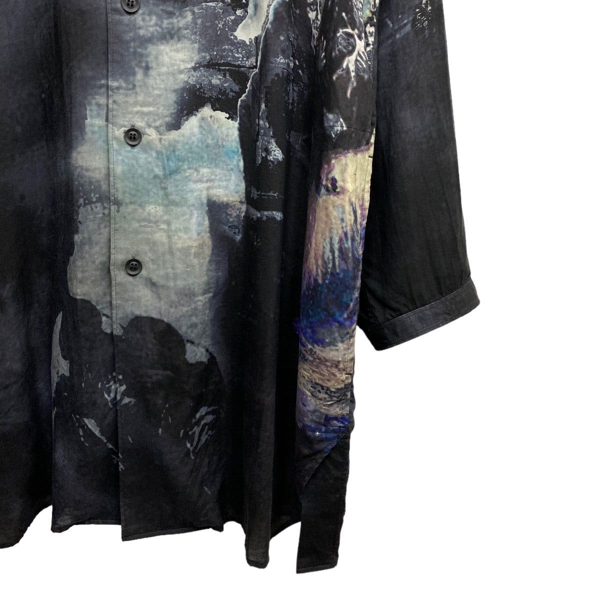 Yohji Yamamoto Yohji Yamamoto 24SS B Shirt Blouse Long Shirt Court Size US M / EU 48-50 / 2 - 5 Thumbnail