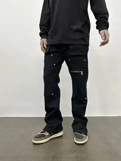 VIBE utility punk carpenter flared pants Size US 32 / EU 48 - 1 Thumbnail