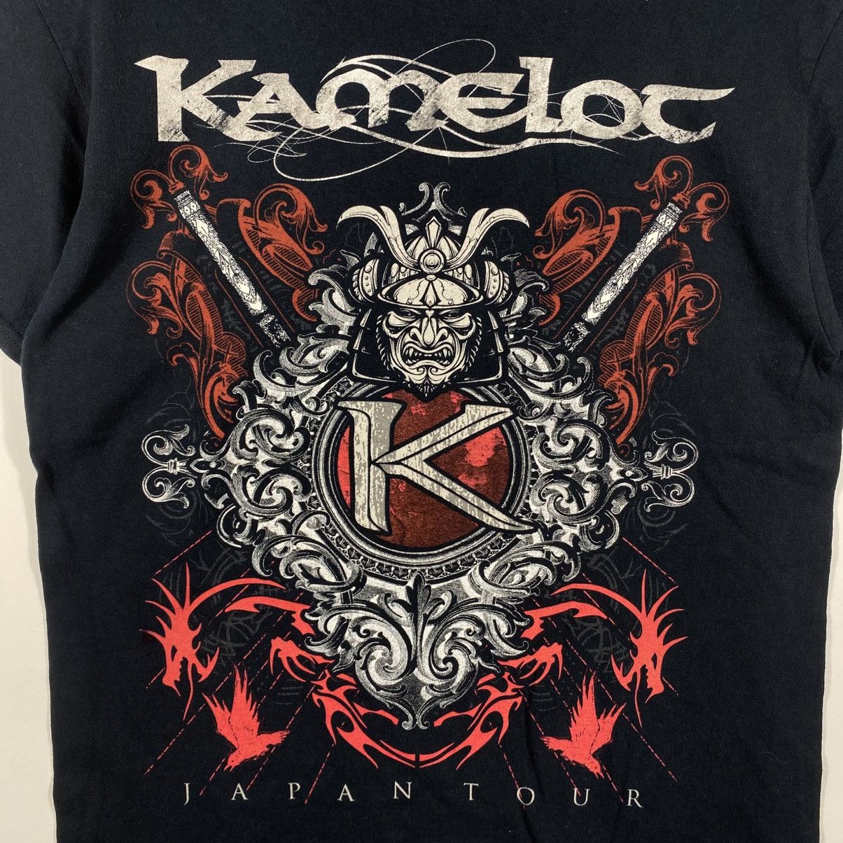 Band Tees Vintage KAMELOT American Power Metal Band Japan Tour Tee Size US M / EU 48-50 / 2 - 2 Thumbnail
