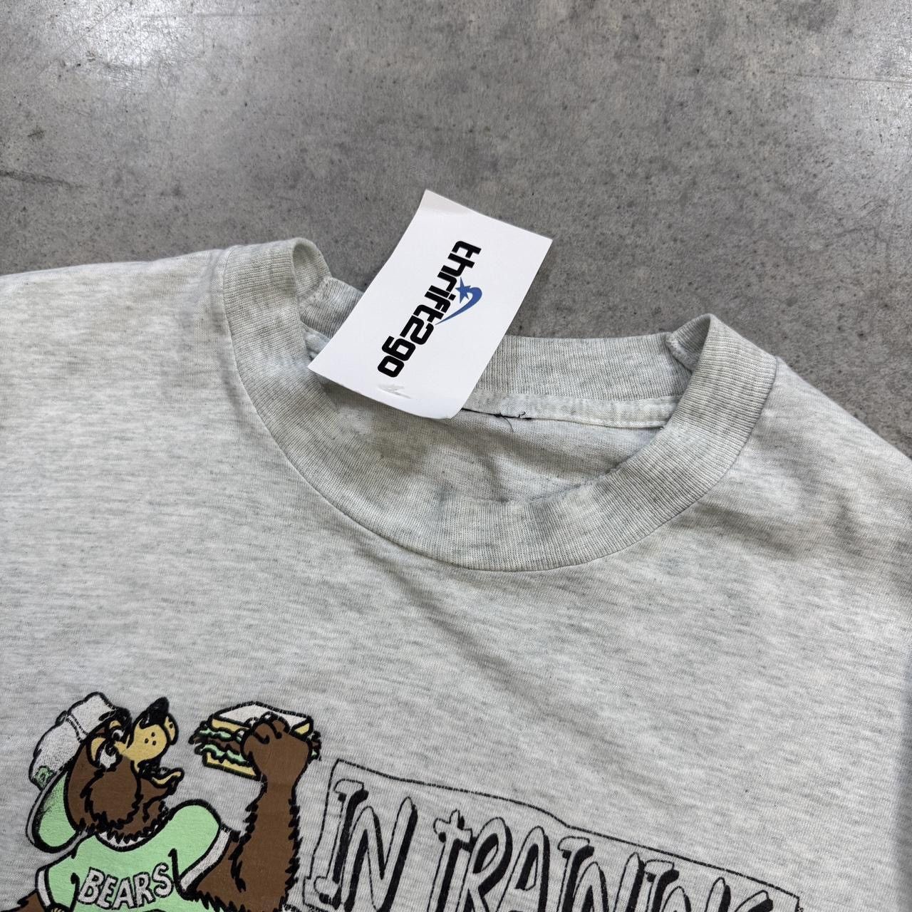 Other Vintage in training bear comedy tee shirt Size US M / EU 48-50 / 2 - 3 Thumbnail