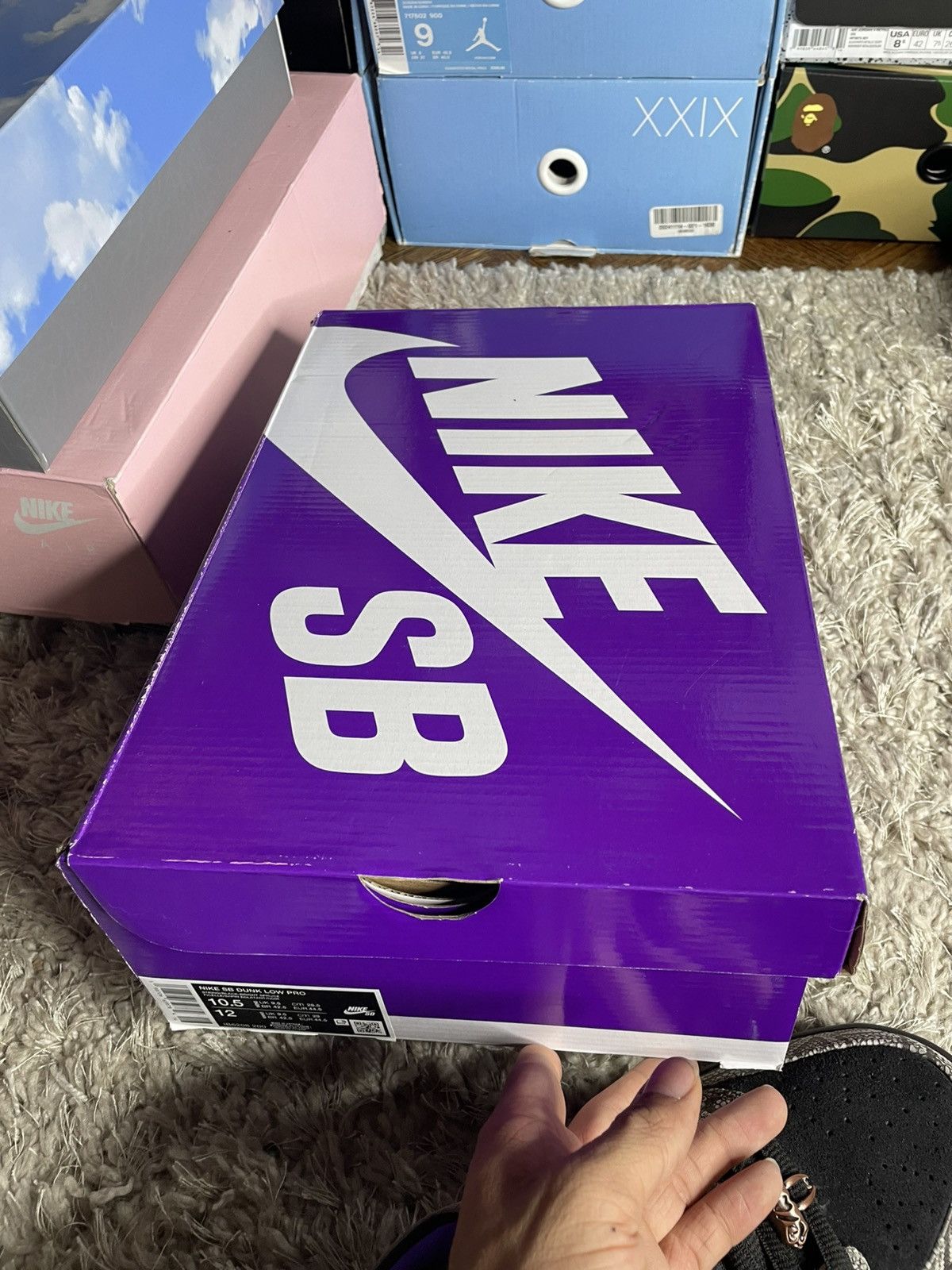 Nike SB Deshawn Jordan x Nike Dunk Low Sb Copperhead Size US 10.5 / EU 43-44 - 10 Thumbnail