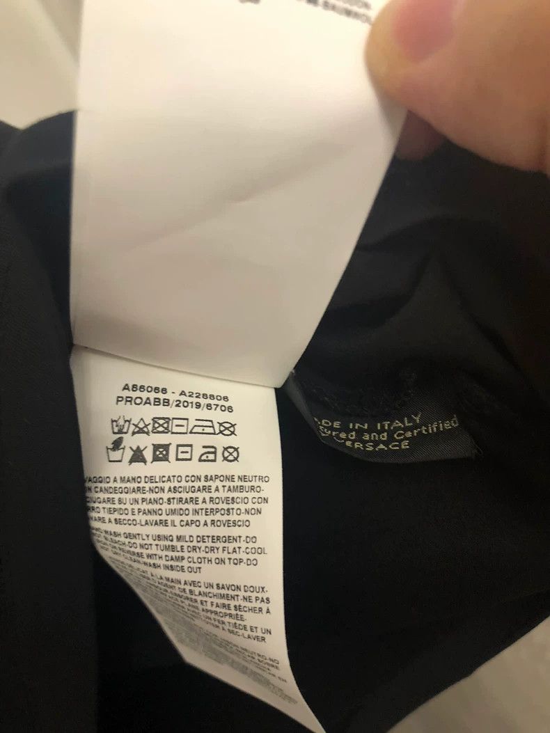 Versace Versace Embroidered short sleeves Size US M / EU 48-50 / 2 - 6 Thumbnail
