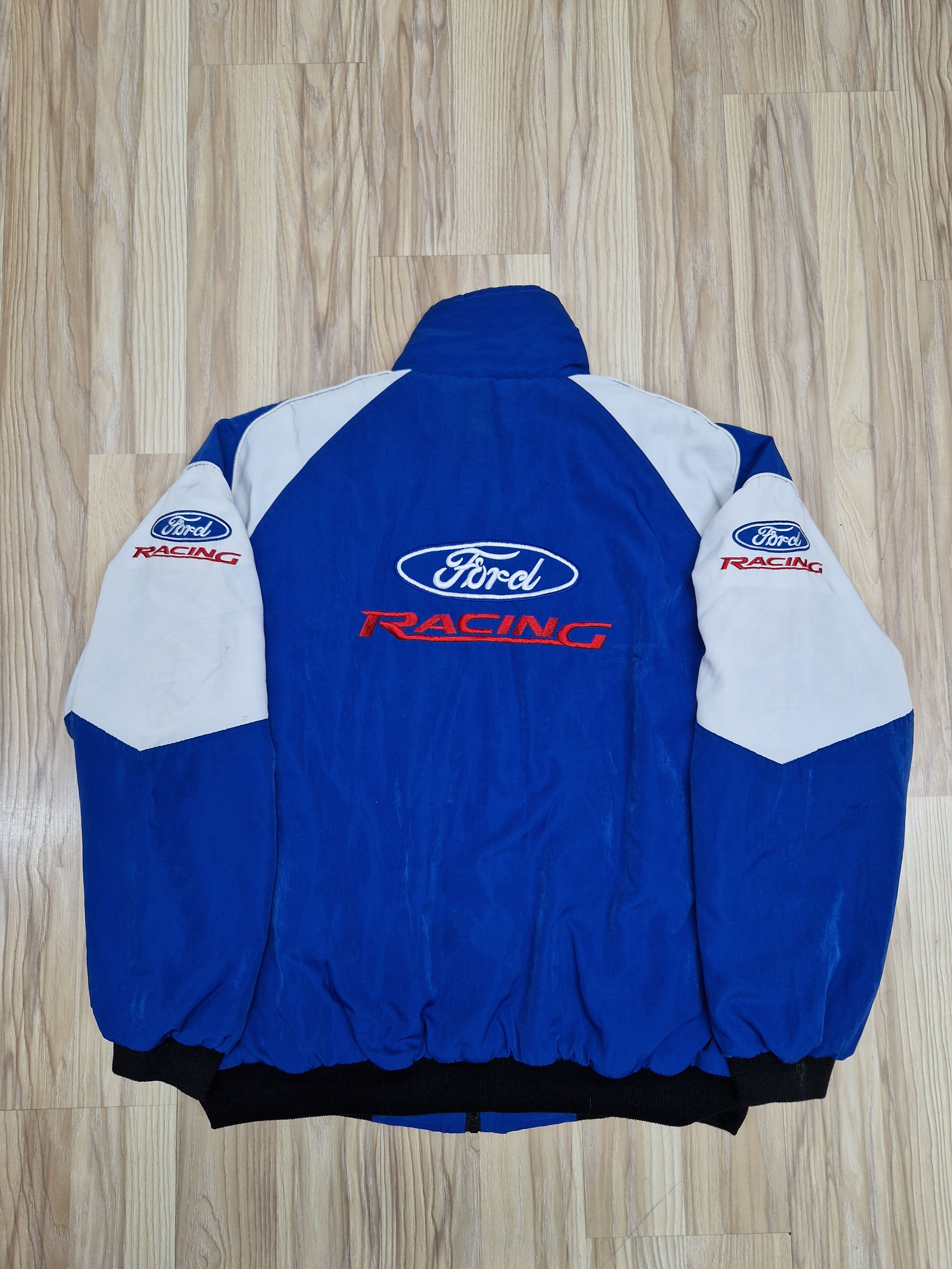 image of Ford x Ford Racing Falcon Xr8 Jacket in Navy Blue, Men's (Size 2XL)