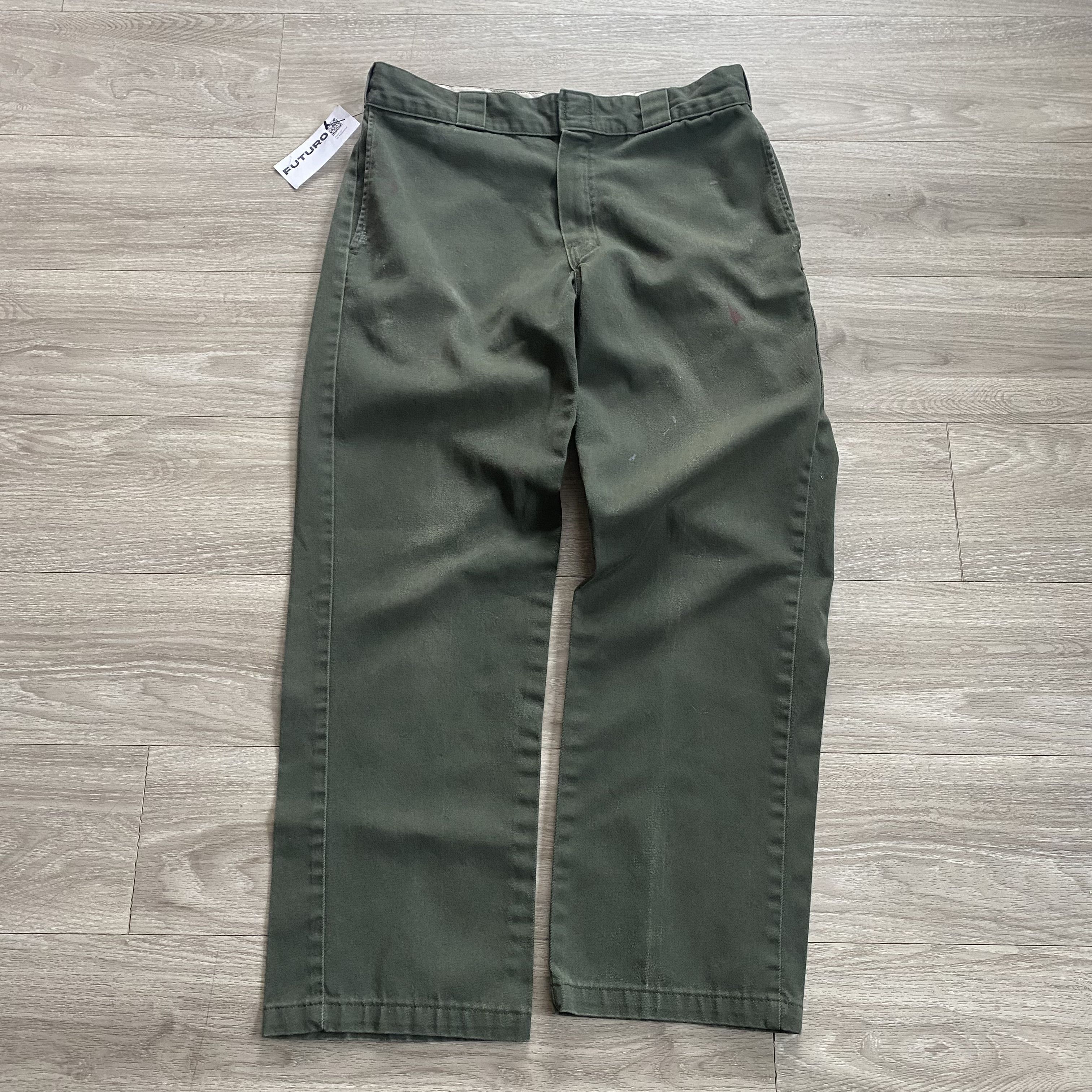 Dickies Y2K Green Faded Dickies Original Fit 874 Size US 30 / EU 46 - 1 Thumbnail