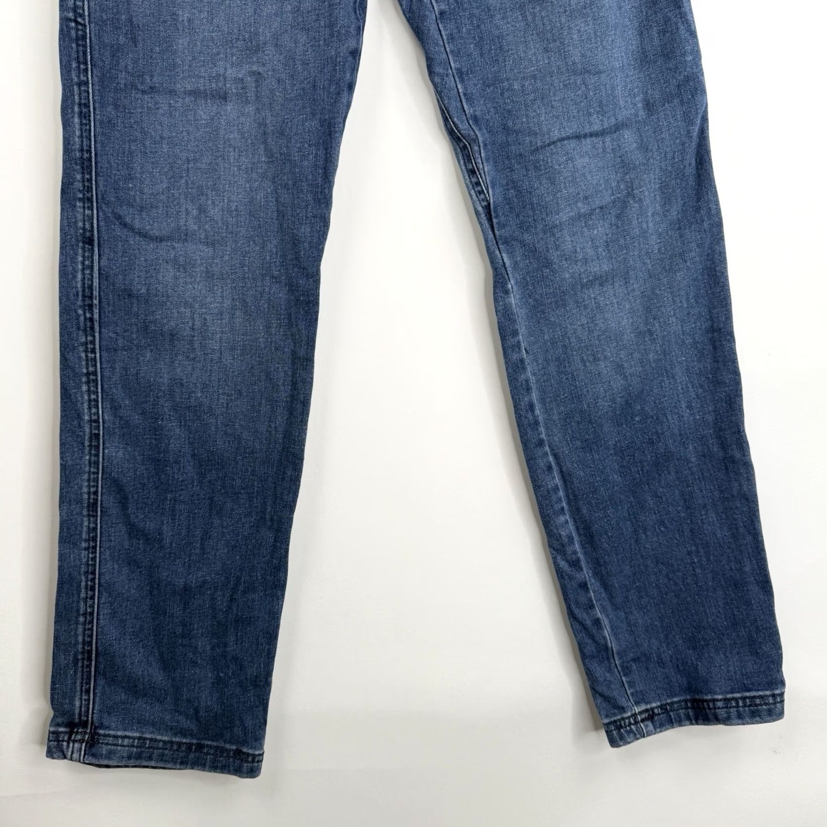 Denime Kuhl Klassic Jeans Mens 30x30 Blue Denim Stretch Hiking Casual Regular Straight 5-Pocket Zipper Fly Mid Rise Jeans Size US 30 / EU 46 - 5 Thumbnail