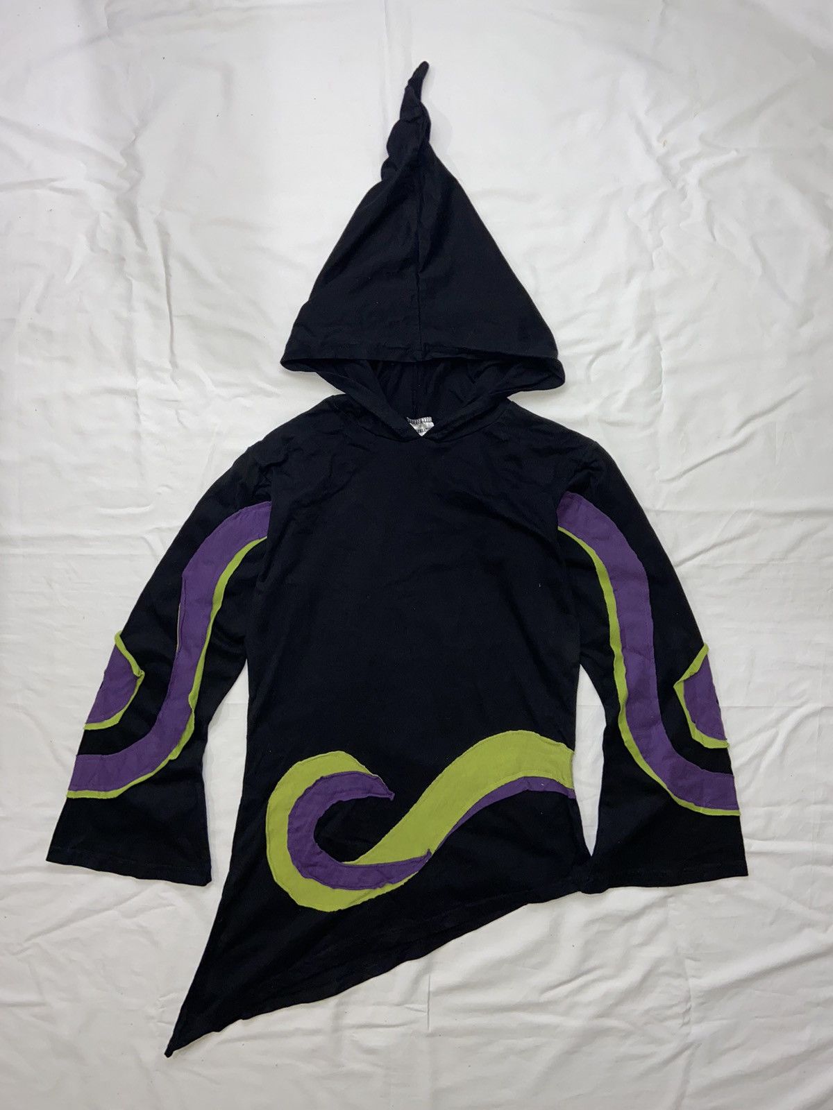 Japanese Brand 🔞VERY RARE OPIUM/WIZARD AVANT GARDE HOODIE DIRTY
