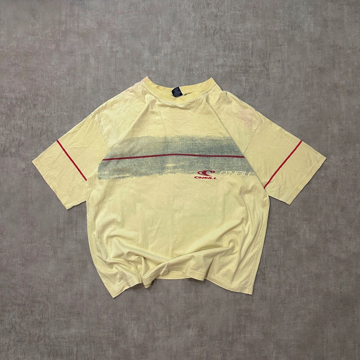 O'Neill Crazy Vintage 90s Boxy T-Shirt O’neill Y2K made in USA Size US XL / EU 56 / 4 - 1 Thumbnail