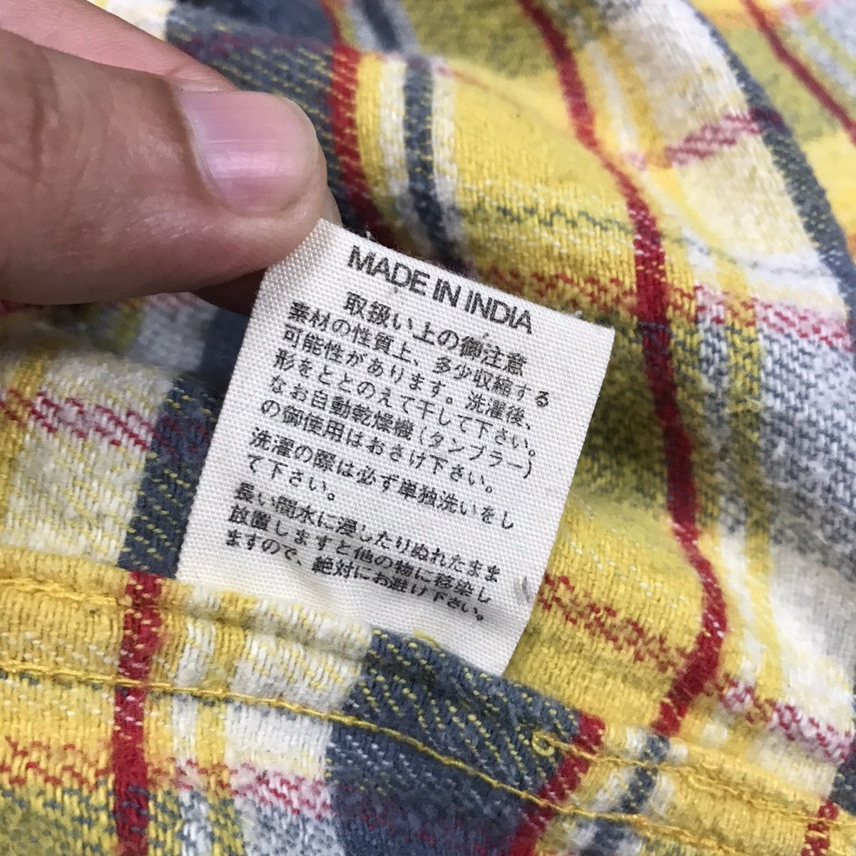 45rpm 45rpm Flannel cotton long sleeve Shirt Size US S / EU 44-46 / 1 - 10 Thumbnail