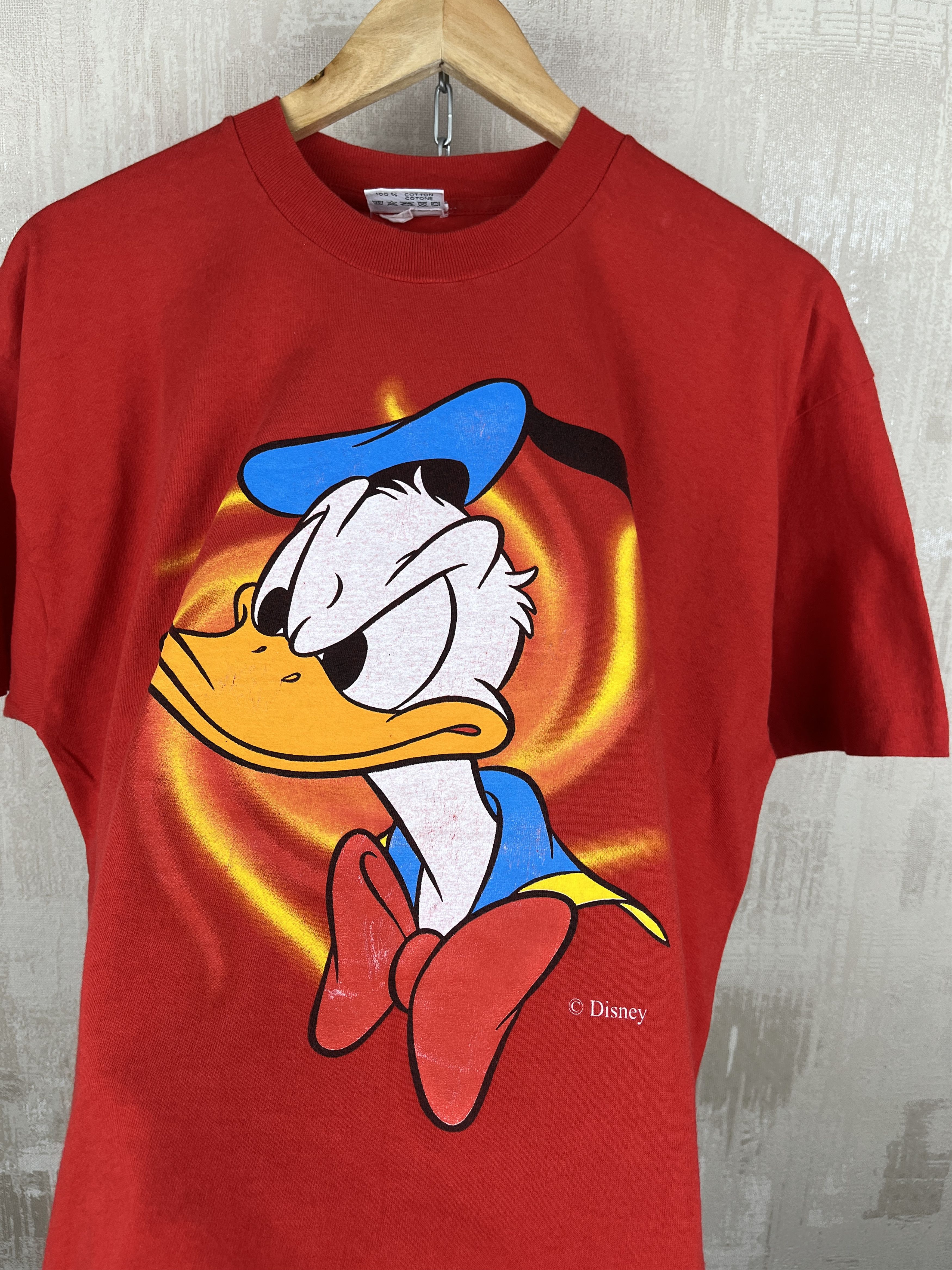 Cartoon Network 90's Donald Duck Walt Disney Comics Single Stitch T-shirt Size US M / EU 48-50 / 2 - 7 Thumbnail