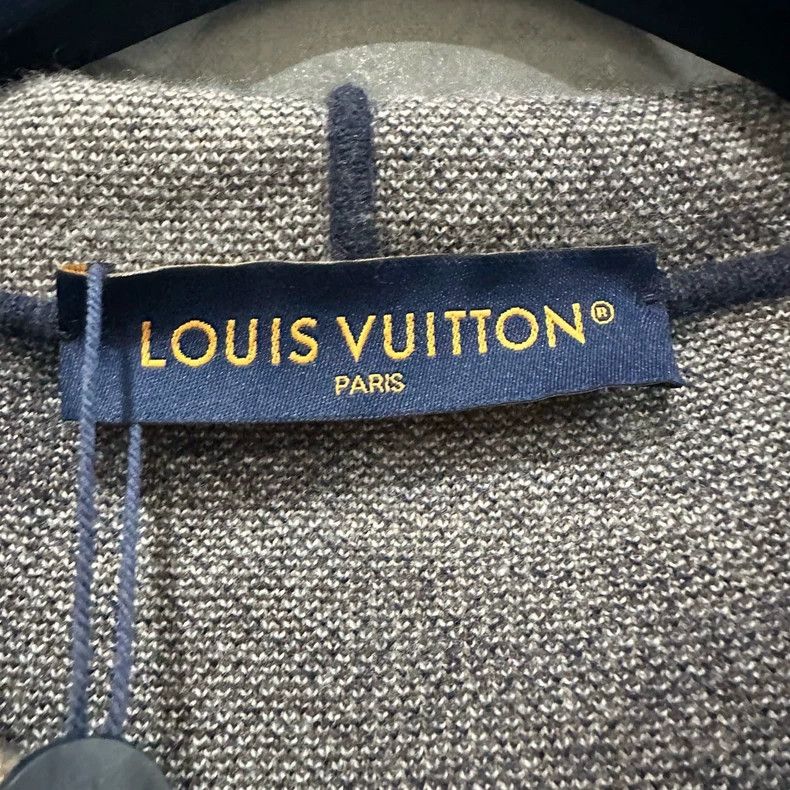 Louis Vuitton Louis Vuitton Checkerboard full logo hoodie Size US XL / EU 56 / 4 - 4 Thumbnail