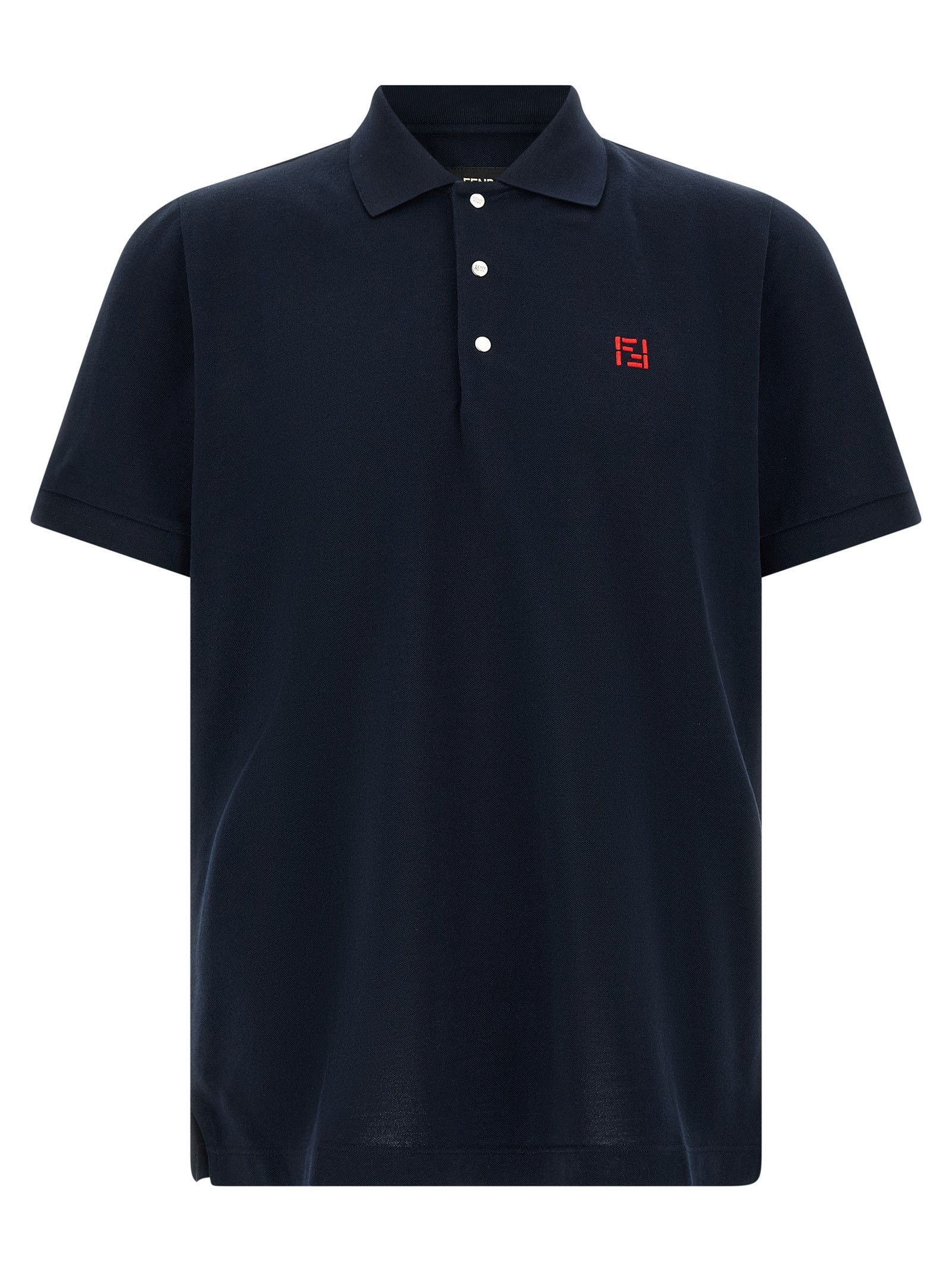 Fendi 'FF Selleria' polo shirt Size US XL / EU 56 / 4 - 1 Thumbnail