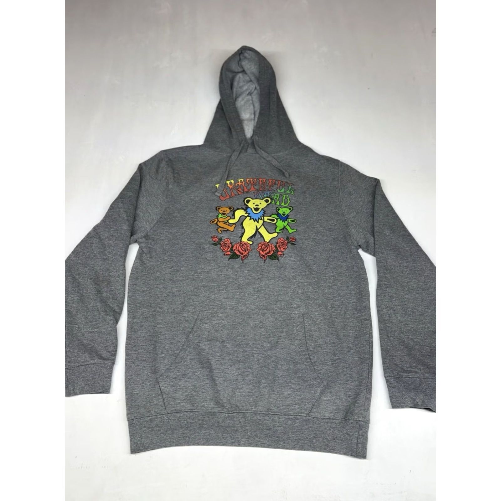 J Brand Grateful Dead Pullover Hoodie Gray Dancing Bears Size S Men Shirt Hoodie Dancing Bears Graphic Print Pockets Hooded Long Sleeve Version: Regular Fit Size US S / EU 44-46 / 1 - 2 Thumbnail