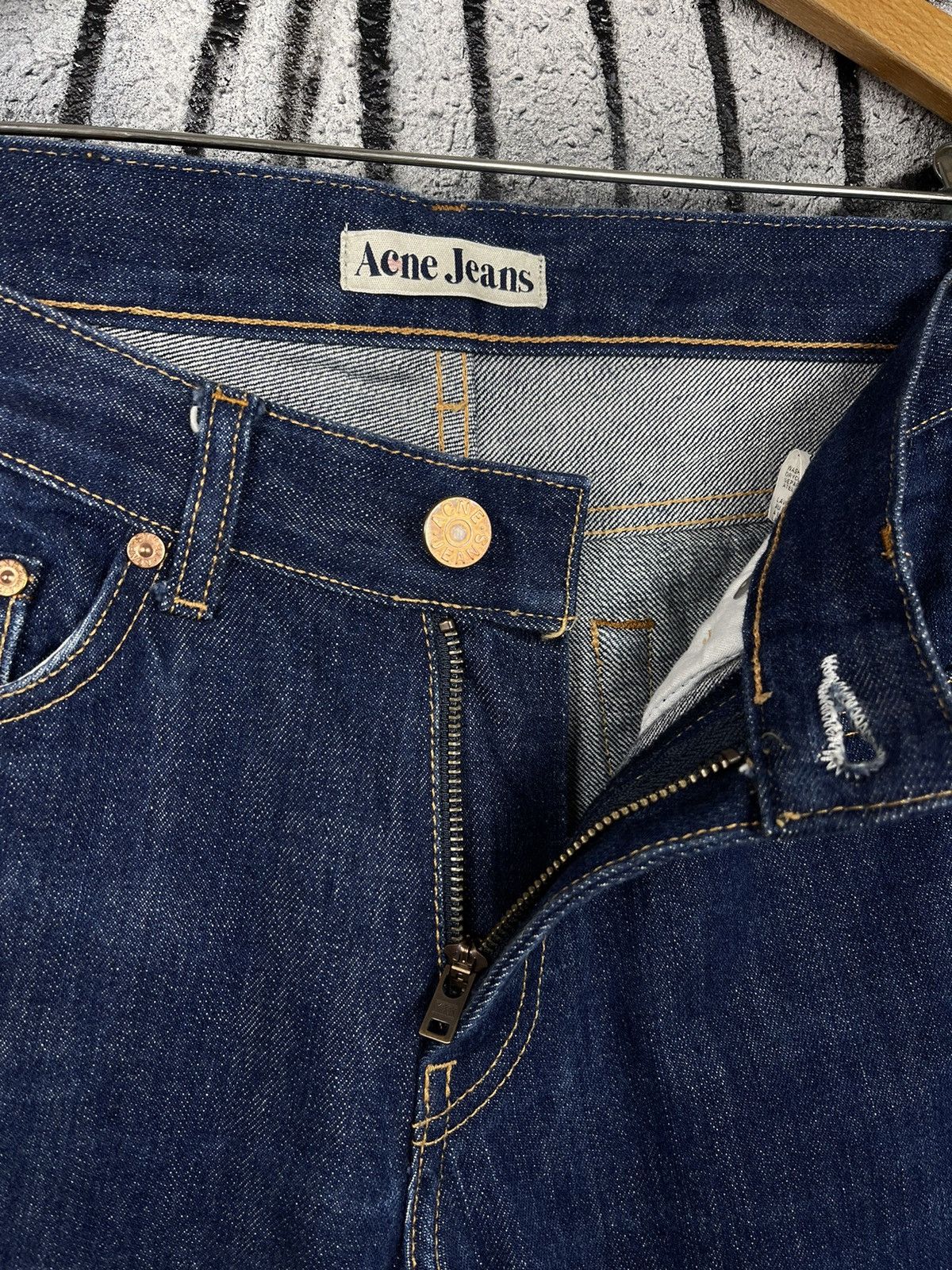 Acne Studios × Designer Acne Jeans Mic Another Raw Jeans Men’s Size 30/32 Size US 30 / EU 46 - 11 Thumbnail