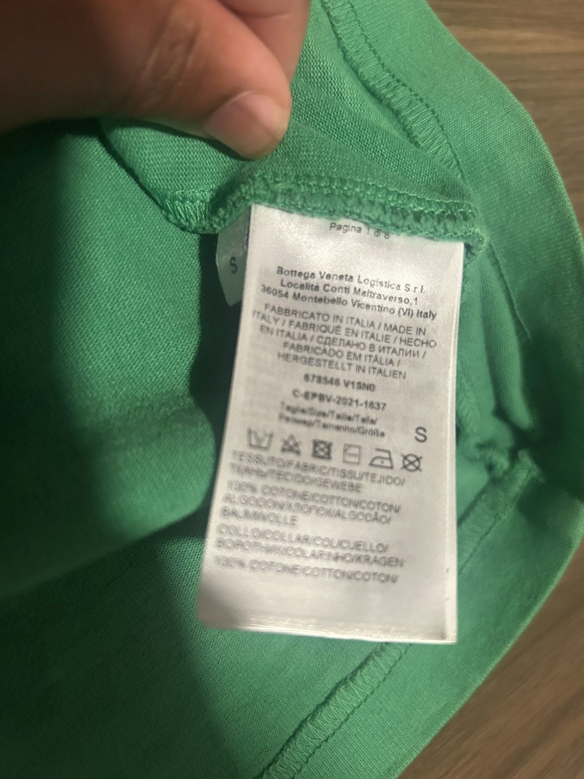 Bottega Veneta BOTTEGA T SHIRT Size US S / EU 44-46 / 1 - 3 Thumbnail