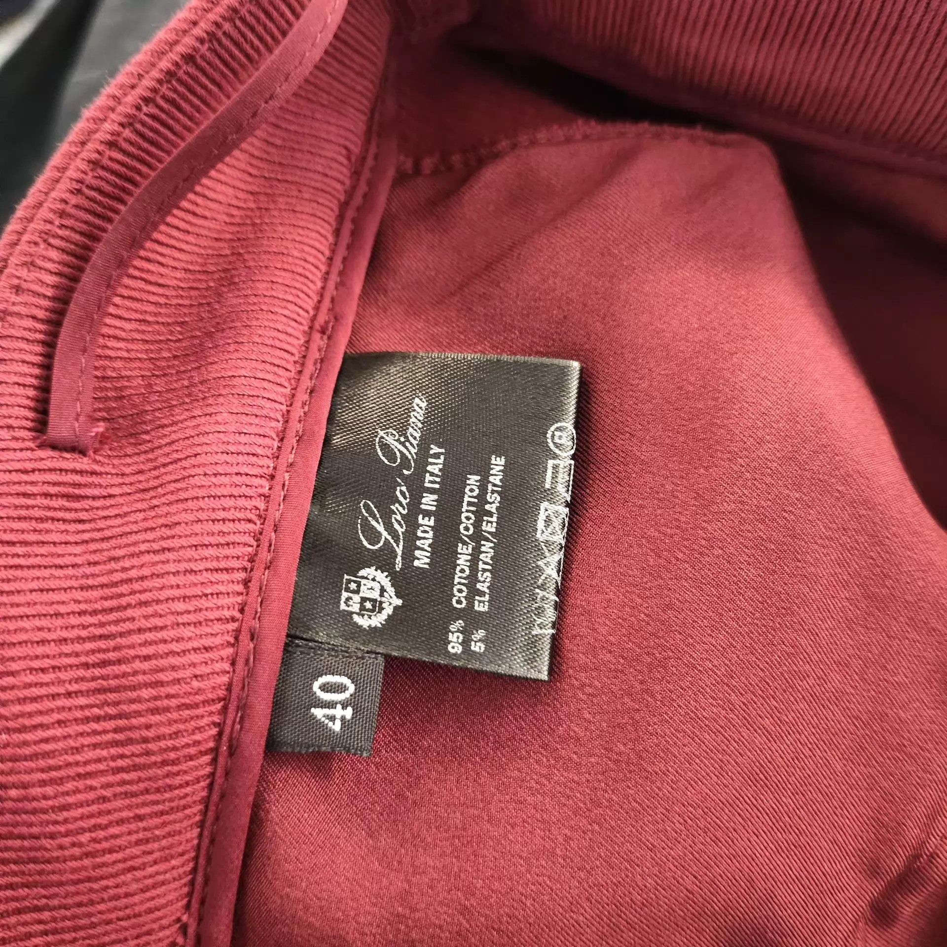 Loro Piana Loro Piana Red Casual Suit Pants 40 New With Tags Size 27" / US 4 / IT 40 - 5 Thumbnail
