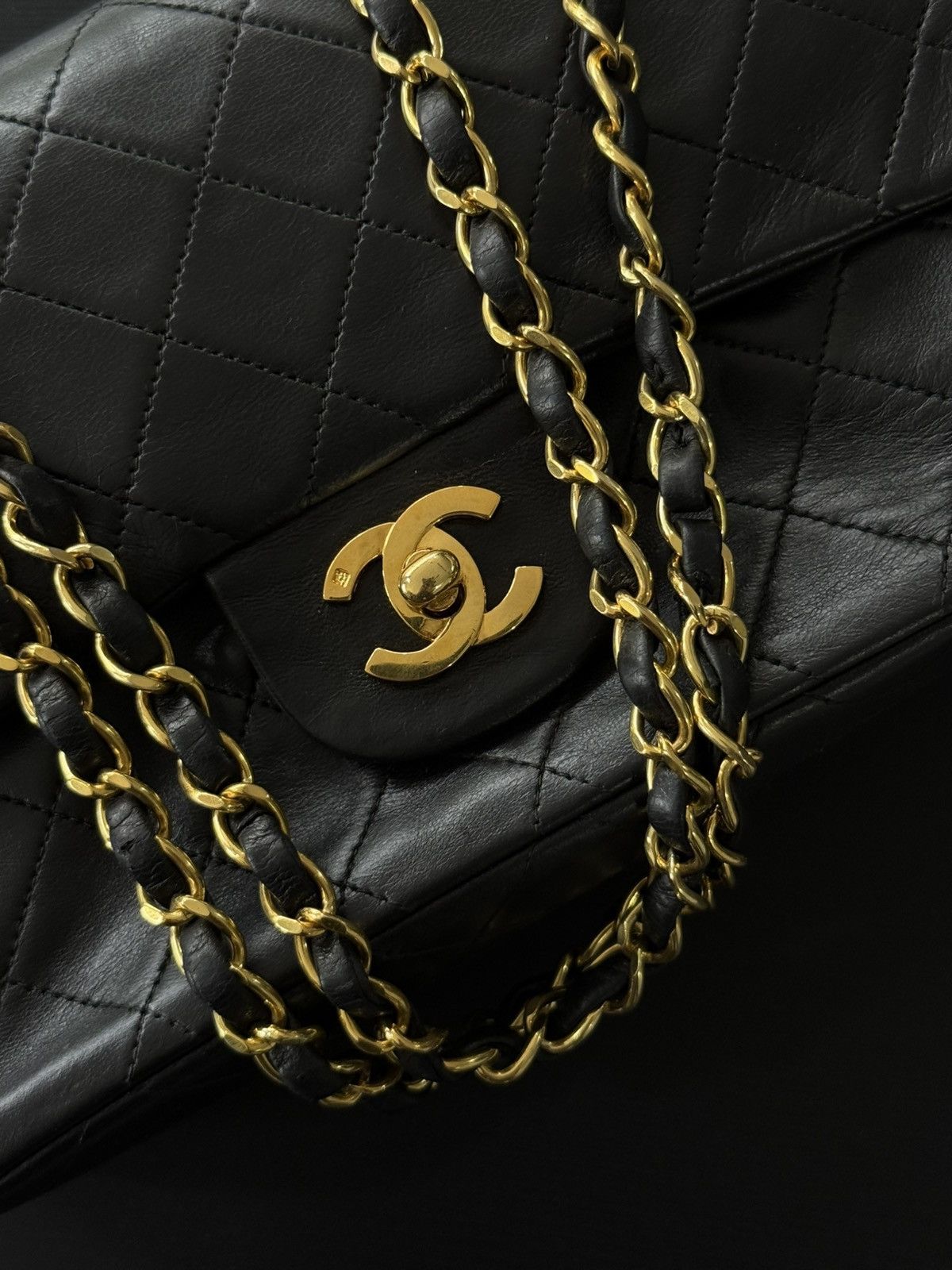 Chanel 1995 Chanel - Small Classic Lambskin Double Flap Size ONE SIZE - 10 Thumbnail