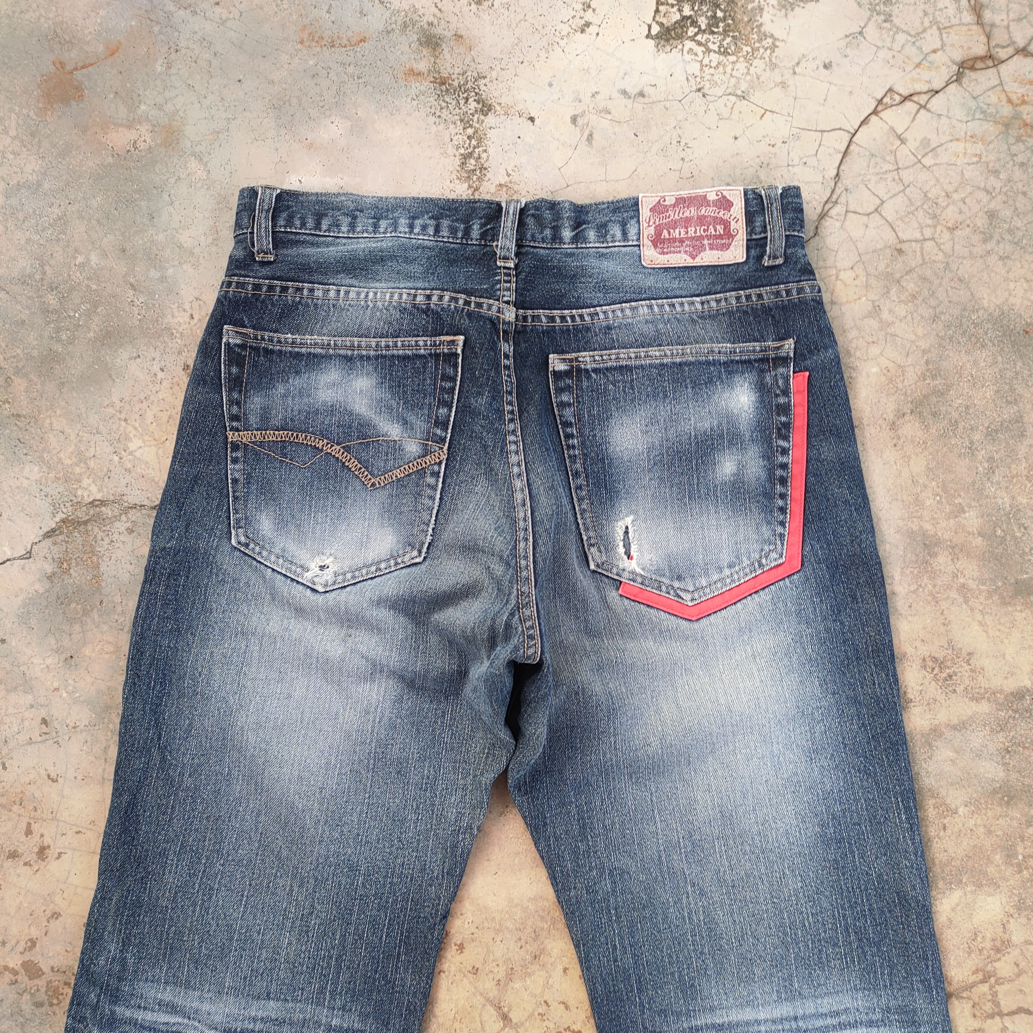 Japanese Brand VINTAGE JAPANESE FADED DISTRESSED JEANS PANTS Size US 34 / EU 50 - 9 Thumbnail