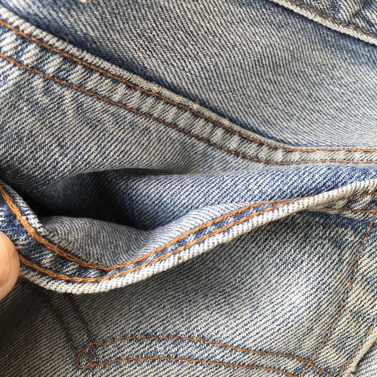 Levi's Levi’s Strauss Lot. 501 Vintage 90s USA Distressed Denim Size US 35 - 12 Thumbnail