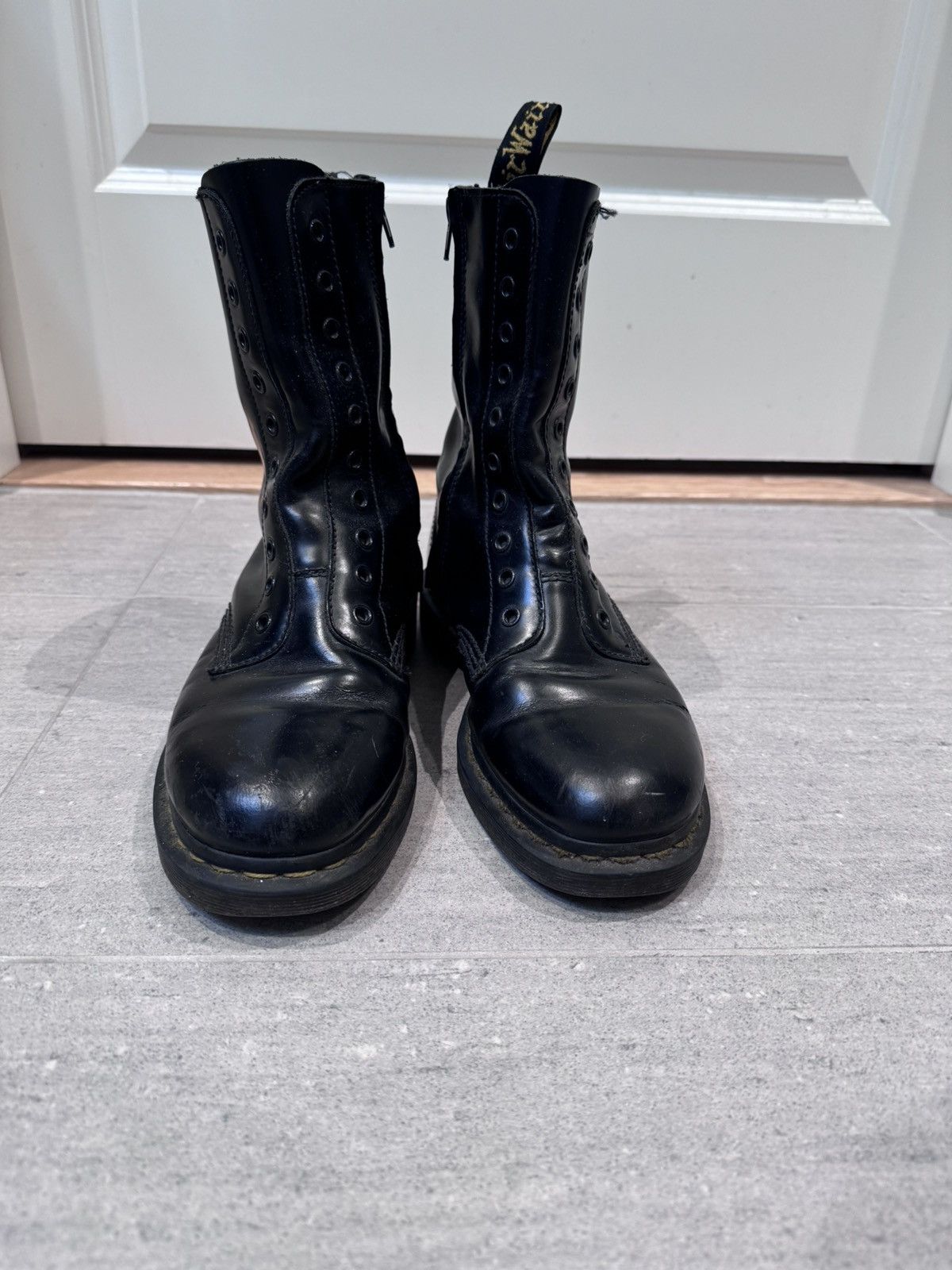 Dr. Martens Dr. Martens x Vetements Border Line boots Grailed