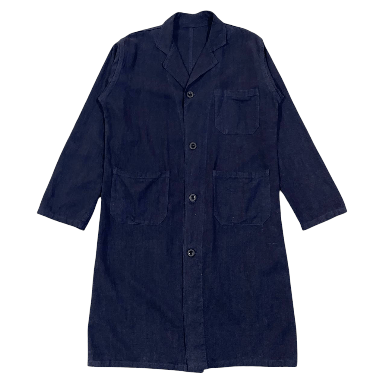 Indigo Vintage Indigo Coat Size US M / EU 48-50 / 2 - 1 Thumbnail
