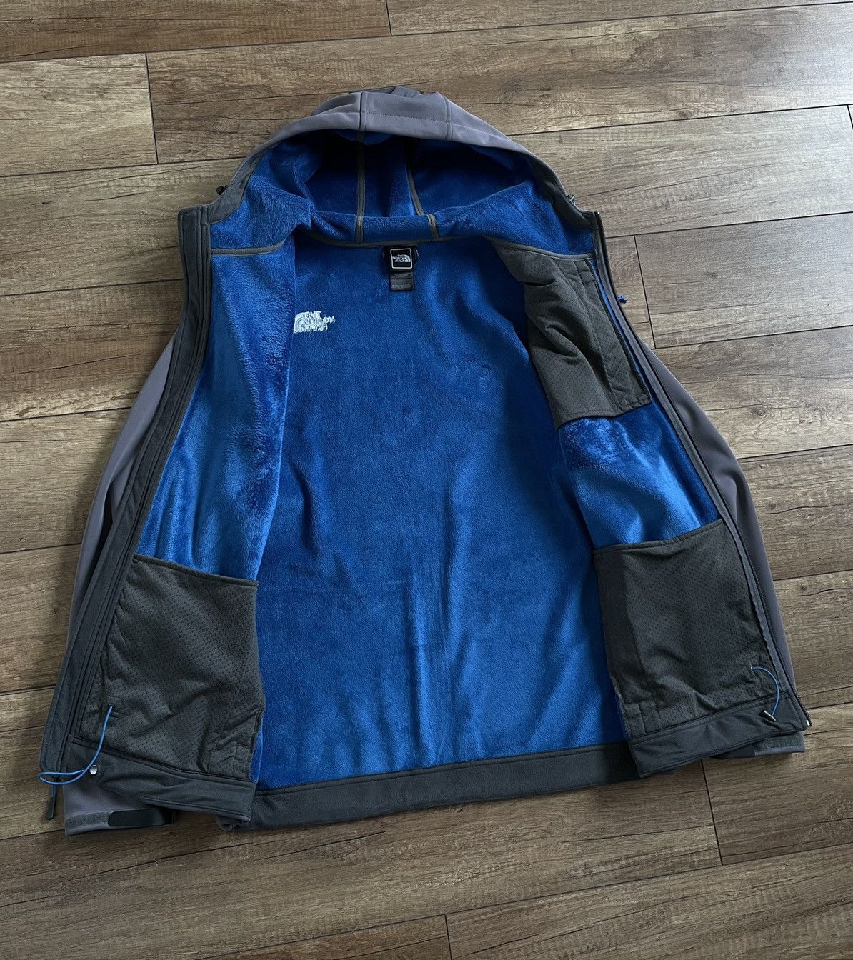 The North Face The North Face Hooded Softshell Fleece Thermo Jacket Shell Size US L / EU 52-54 / 3 - 13 Thumbnail