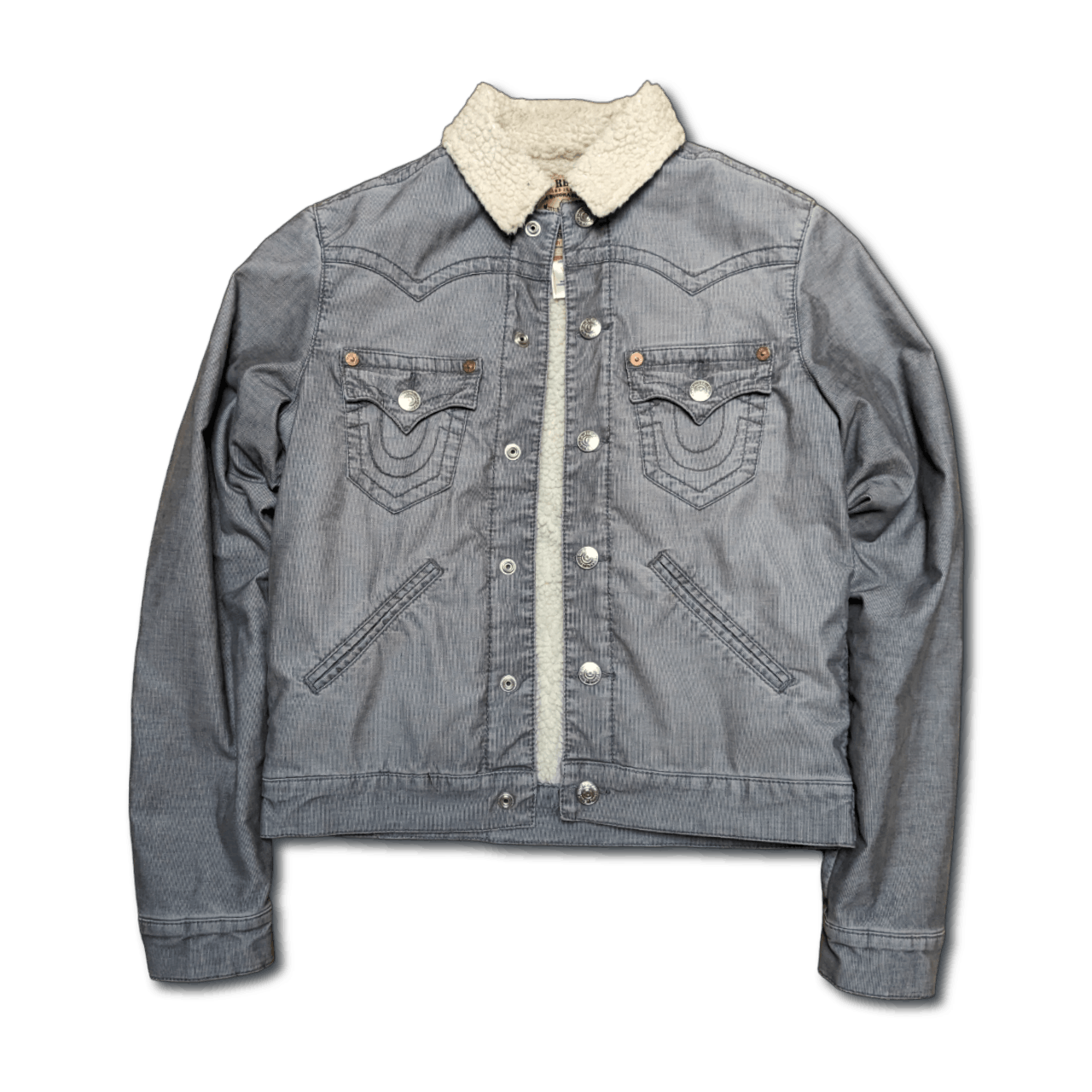 Y2K True Religion Denim Jacket Small | Double Double Vintage
