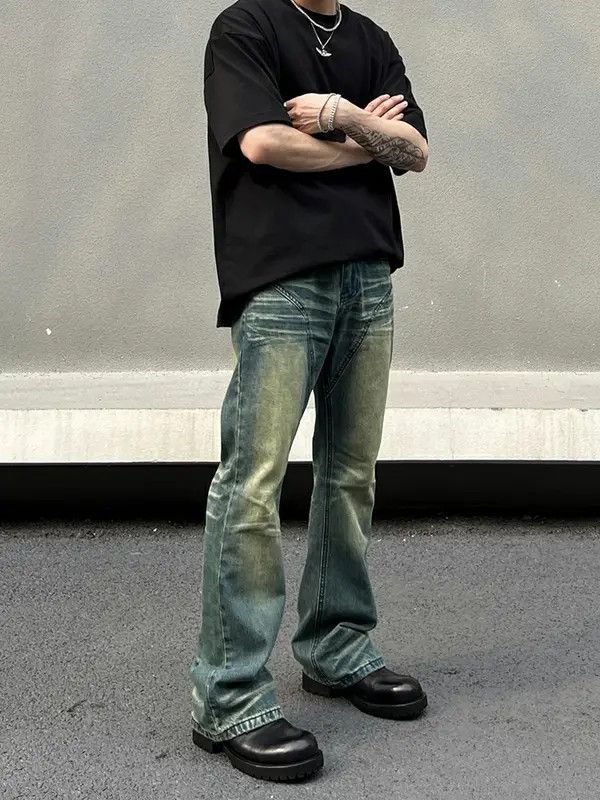 VIBE carpenter flared fade jeans Size US 28 / EU 44 - 5 Thumbnail