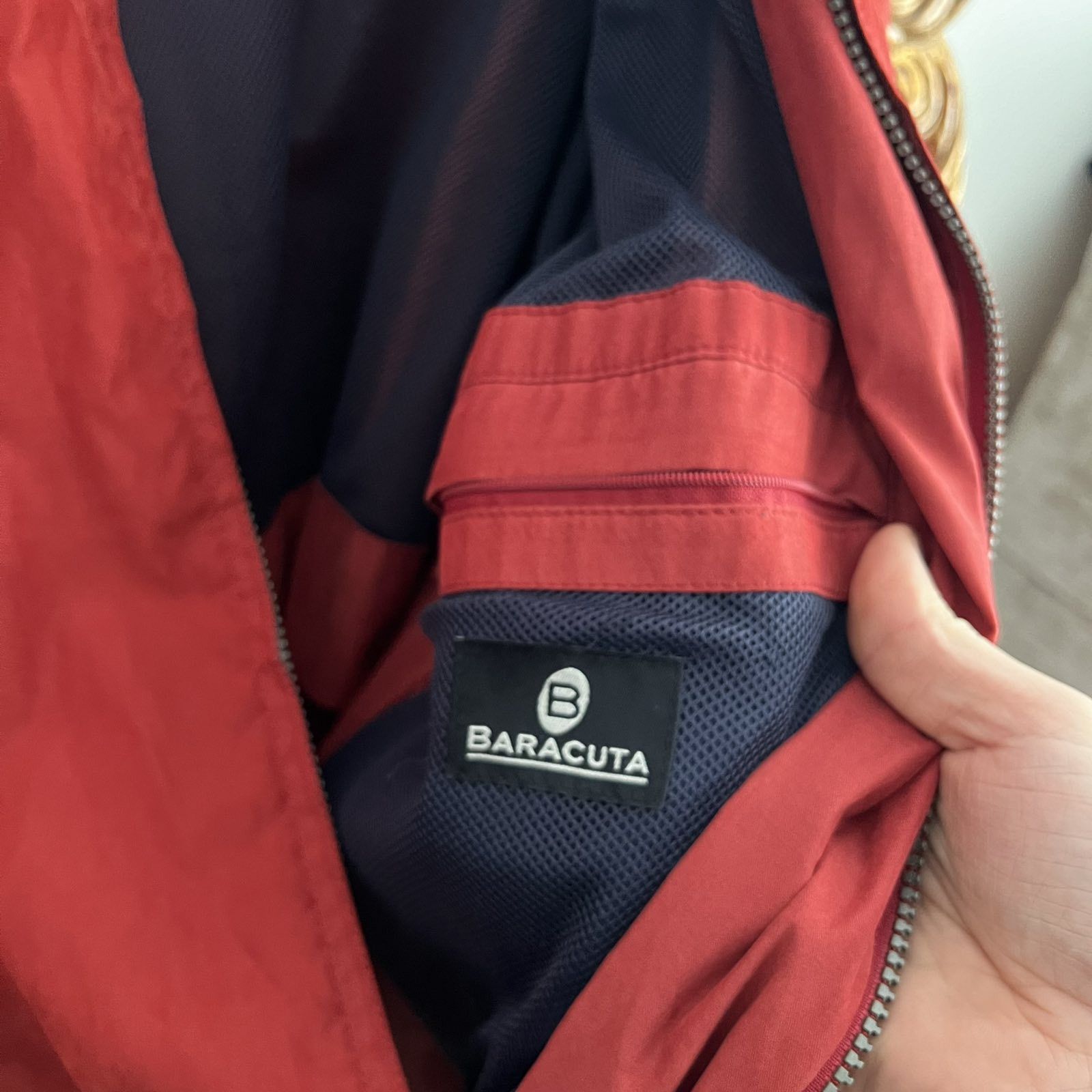 Vintage Vintage Red Baracuta Nylon Jacket Size US XL / EU 56 / 4 - 4 Thumbnail