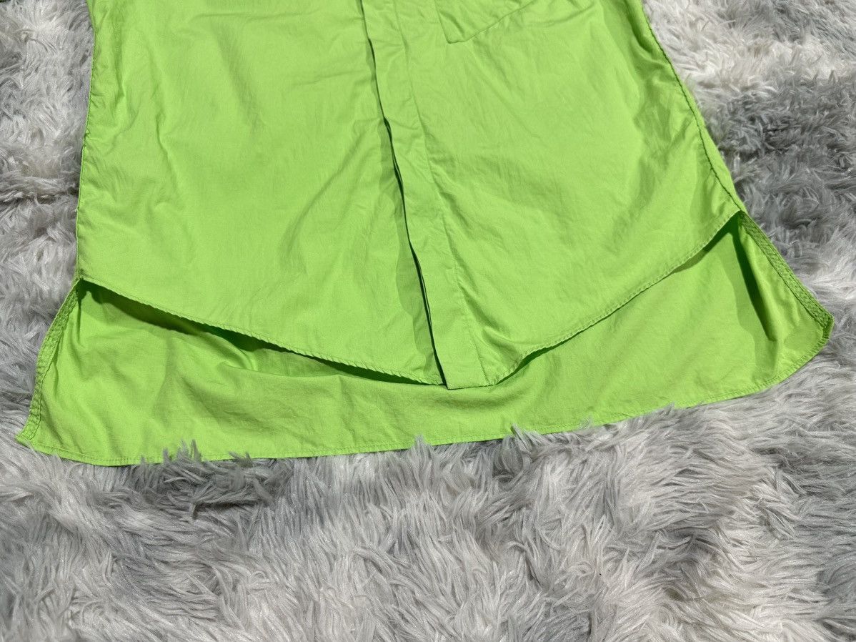 Thierry Mugler 🔥Vintage Thierry Mugler Shirt Ss Hidden Snap Button Size US L / EU 52-54 / 3 - 3 Thumbnail
