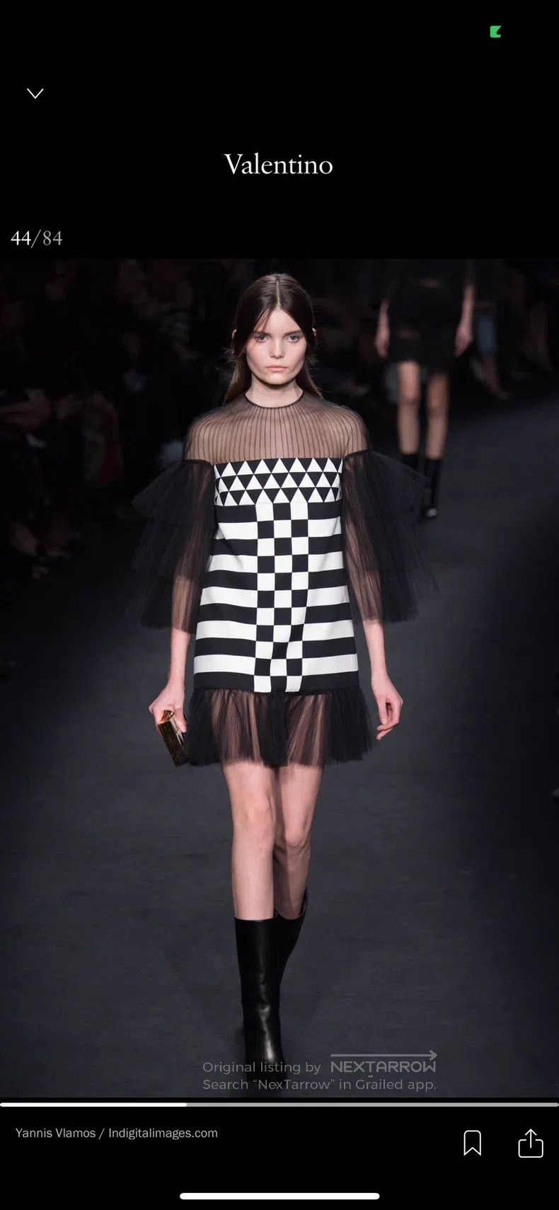 Valentino Valentino Three-dimensional mesh dress Size M / US 6-8 / IT 42-44 - 1 Thumbnail