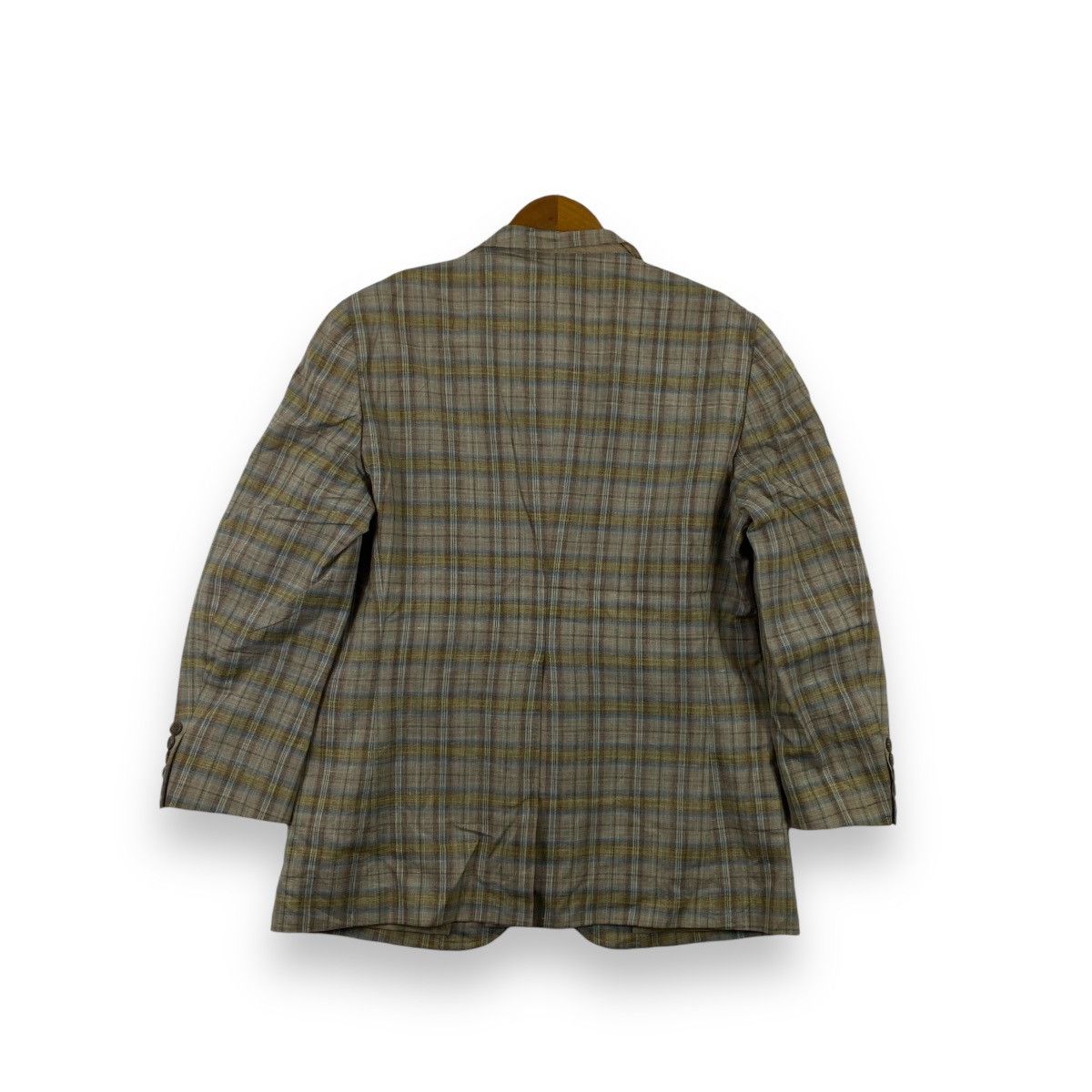 Chaps Ralph Lauren Vintage CHAPS RALPH LAUREN Plaid Blazer Coat Classic Checked Size 34R - 4 Thumbnail