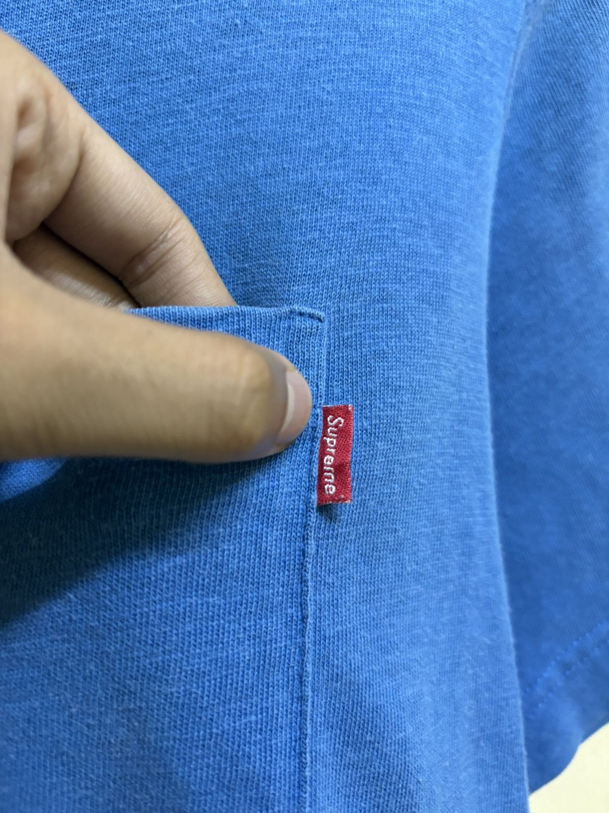 Supreme Supreme Blank Pocket Tee Size US S / EU 44-46 / 1 - 5 Thumbnail