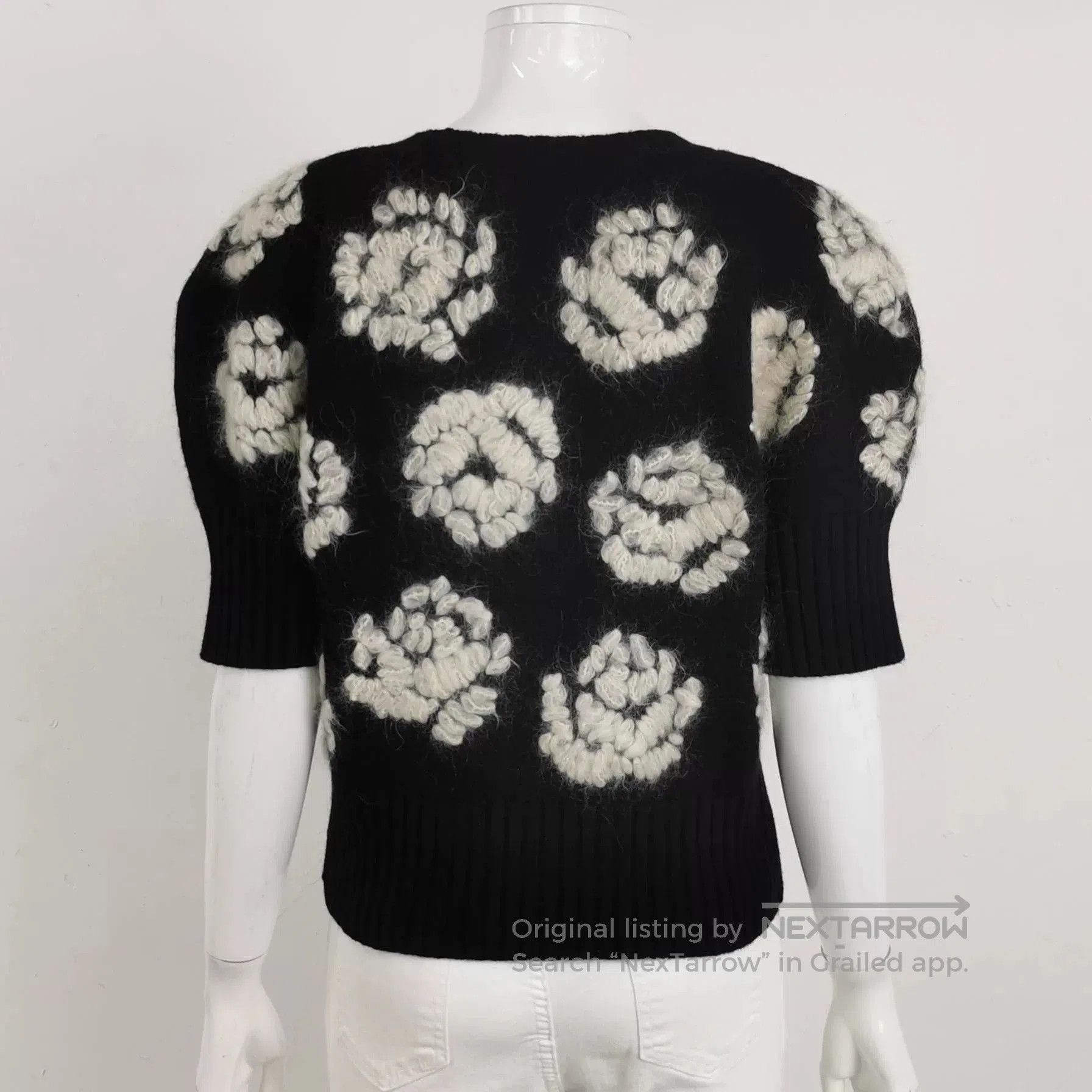 Tory Burch Tory Burch Wool Mohair Cashmere Crewneck Sweater L. Size L / US 10 / IT 46 - 2 Thumbnail