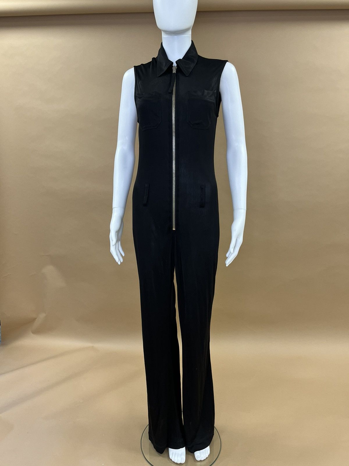 image of Jean Paul Gaultier Jumpsuit in Black, Women's (Size 30)