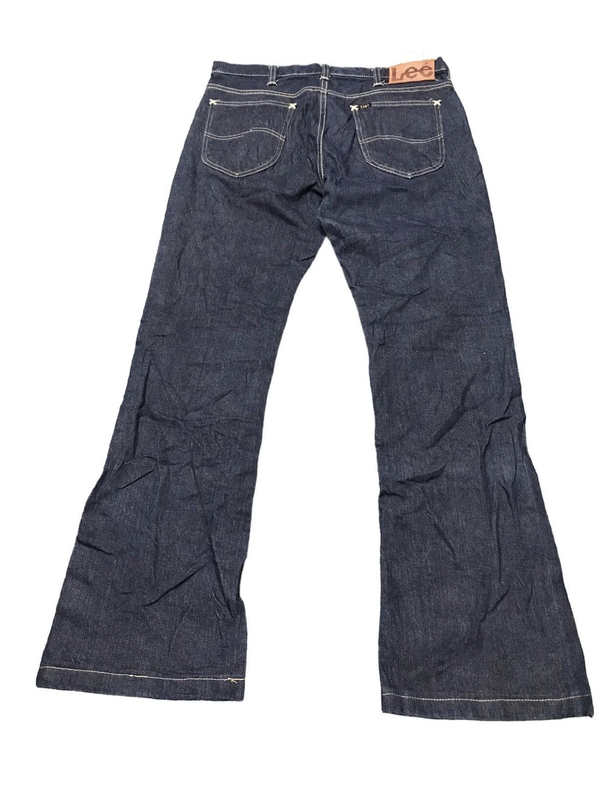 image of Lee American Riders Made In Japan Flared Jeans in Indigo, Men's (Size 33)