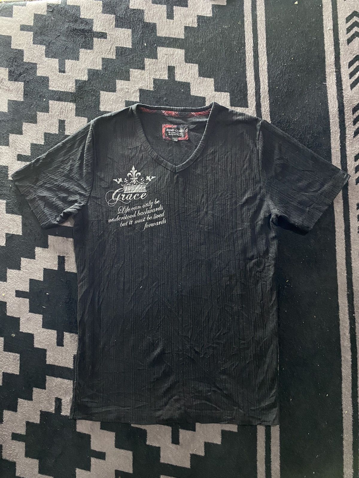 If Six Was Nine × Japanese Brand mind games poem tshirt Size US M / EU 48-50 / 2 - 1 Thumbnail