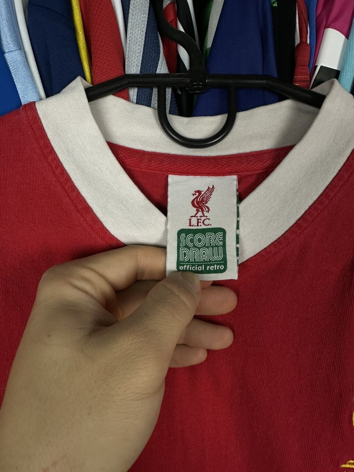 Other LIVERPOOL 1979/80 FOOTBALL SHIRT SOCCER JERSEY RETRO REPLICA Size US S / EU 44-46 / 1 - 6 Thumbnail