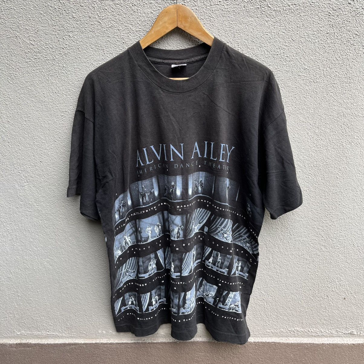 Vintage Vintage rare 90s ALVIN ALLEY dance tee photo art Size US XL / EU 56 / 4 - 1 Thumbnail