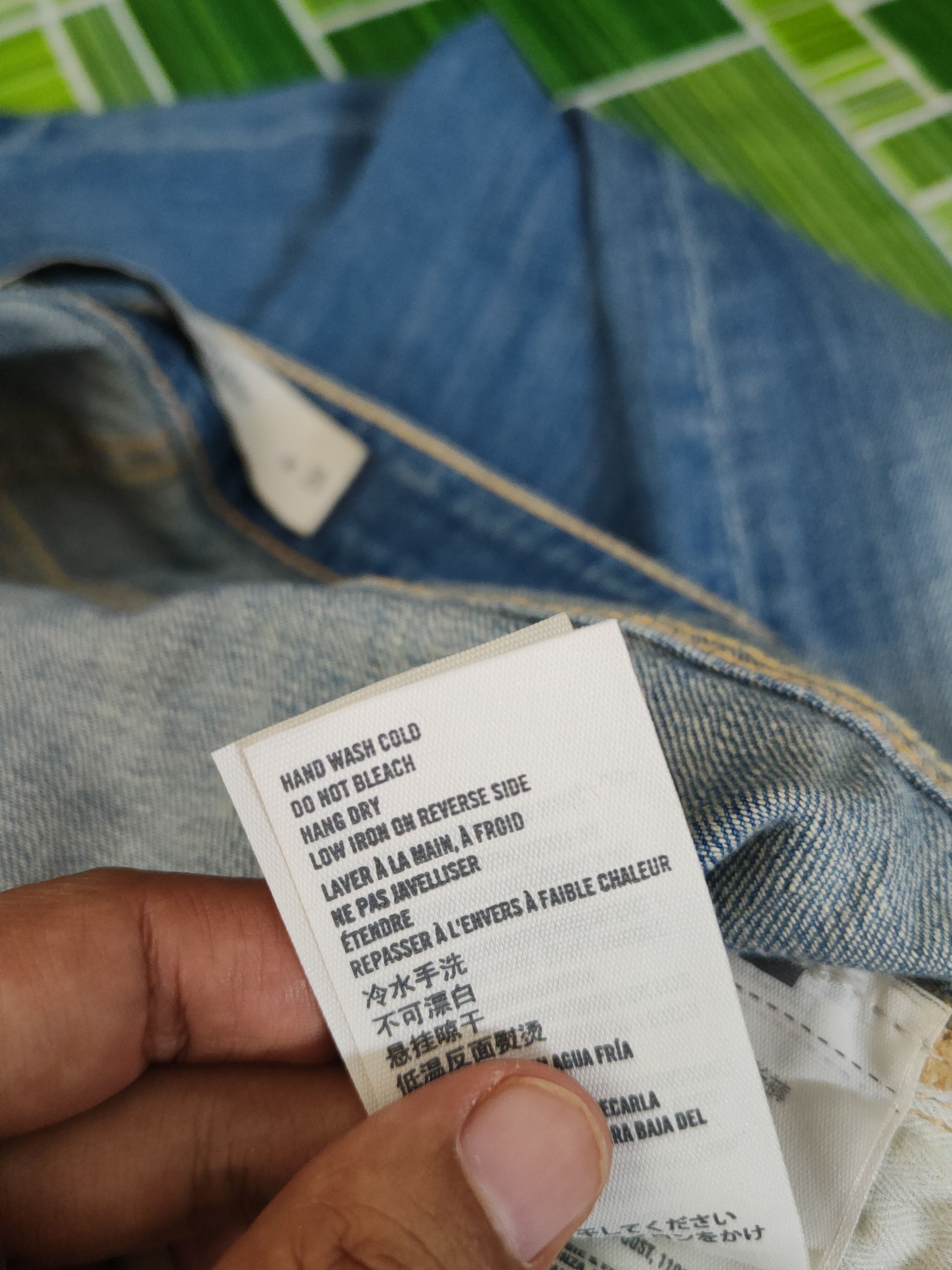 Abercrombie & Fitch Abercrombie & Fitch patchwork Ripped denim Jeans #W1295 Size US 29 - 15 Thumbnail