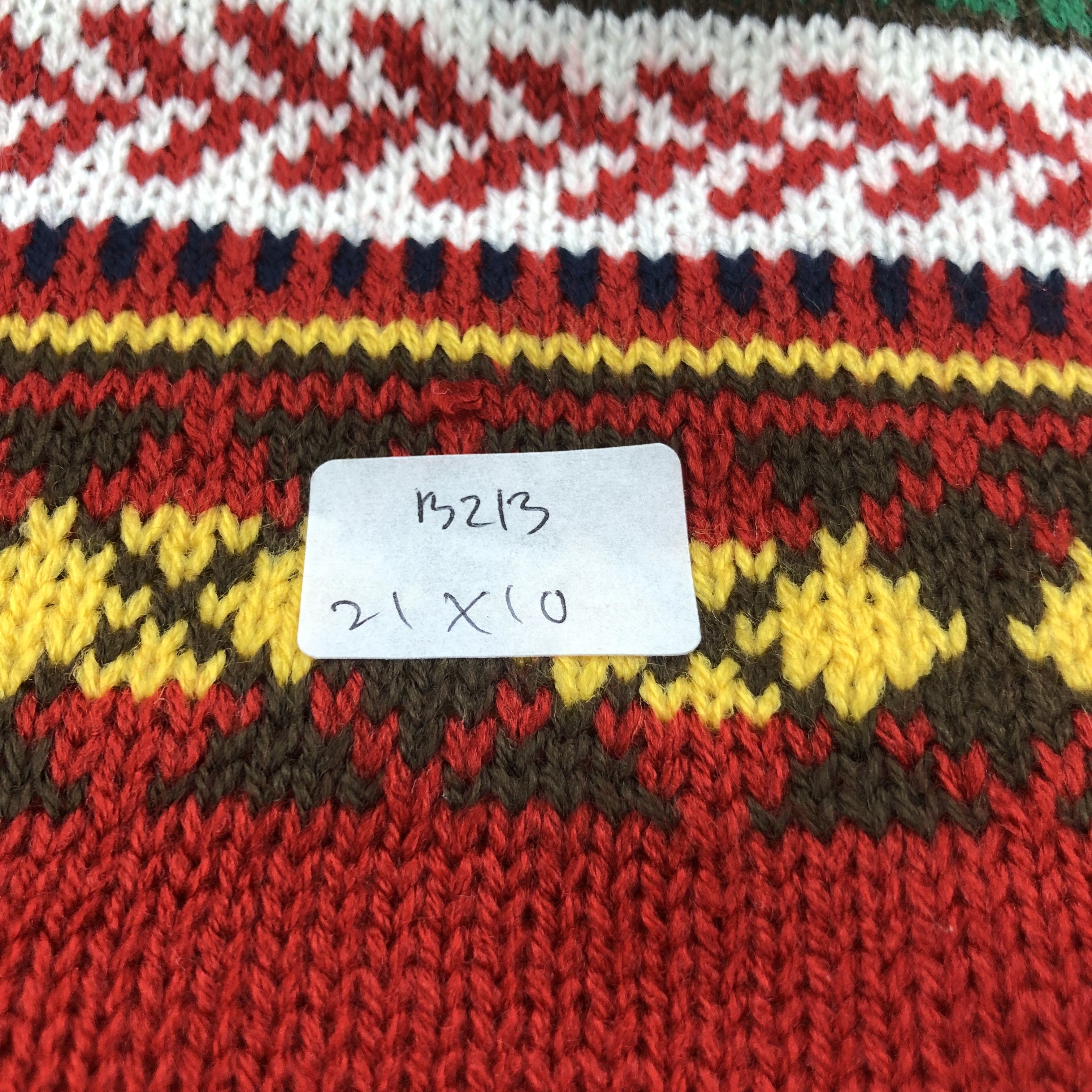 Vintage Unknown Fair Isle Bobble Beanie Snowcap Snow Hat B213 Size ONE SIZE - 7 Thumbnail