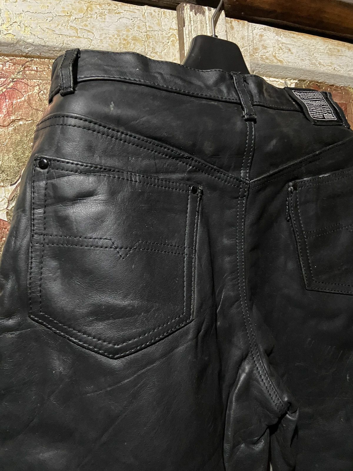 Kadoya RARE KADOYA japan leather black pants size 31 Size US 31 - 9 Thumbnail