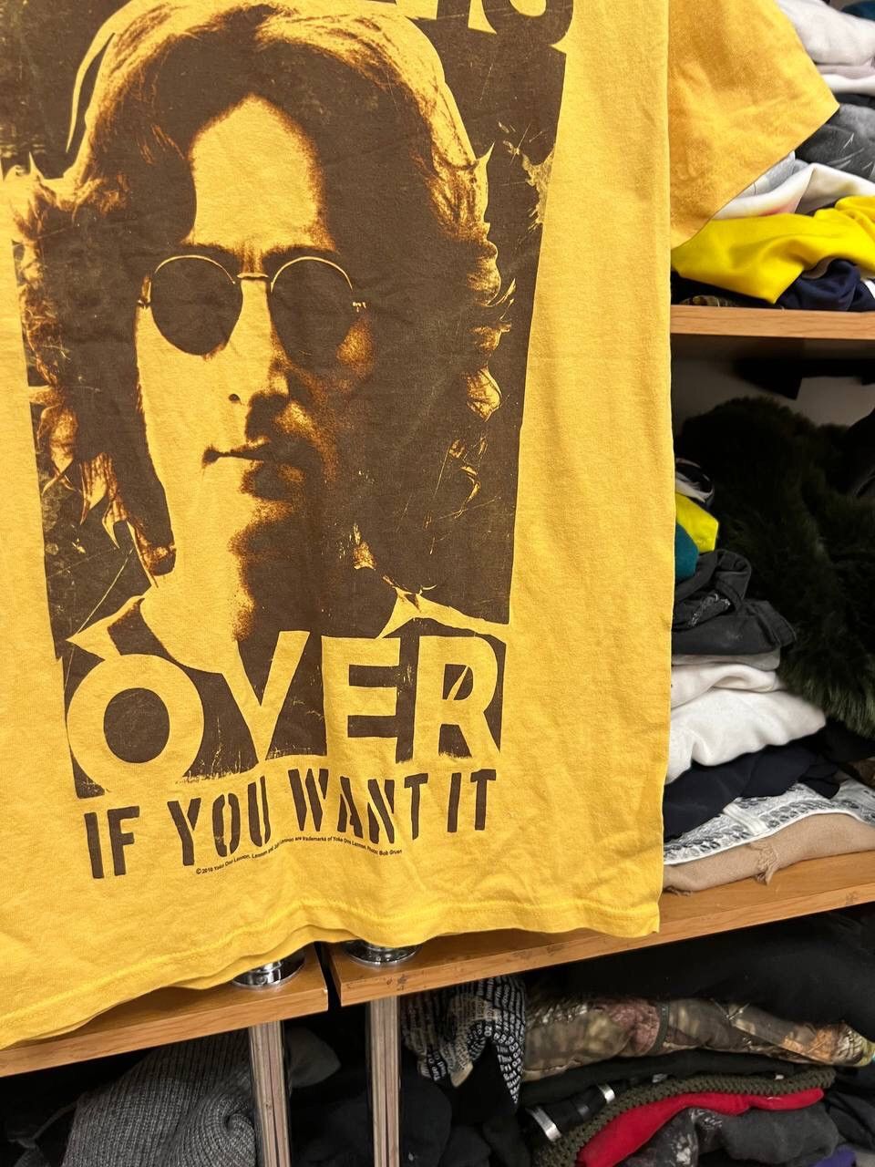 Vintage Vintage tshirt John lenon Zion Hype🔥 Rare 🔥 Size US S / EU 44-46 / 1 - 4 Thumbnail